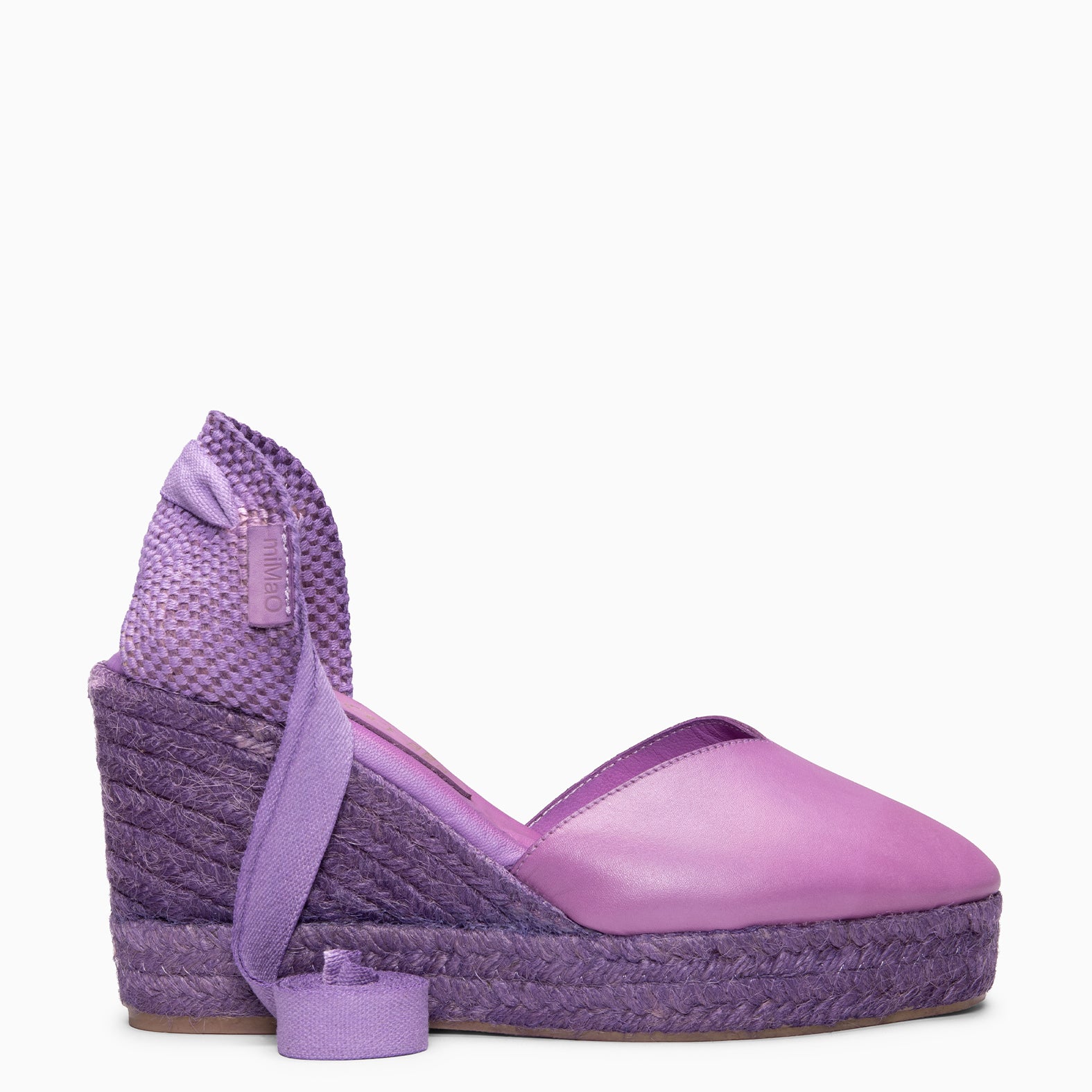 TALAIA - Espadrilles à haut talon BLEU (teinture naturelle par immersion)  