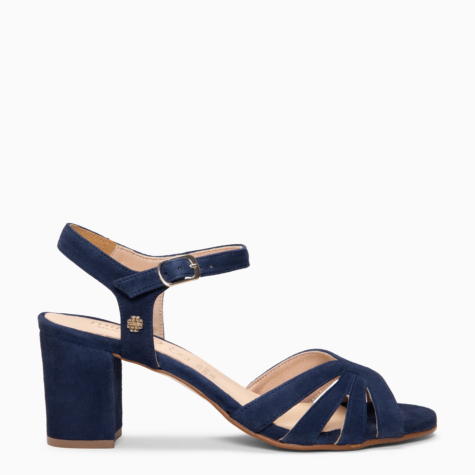 MUSA – Sandalias de Tacón ancho MARINO - miMaO ®