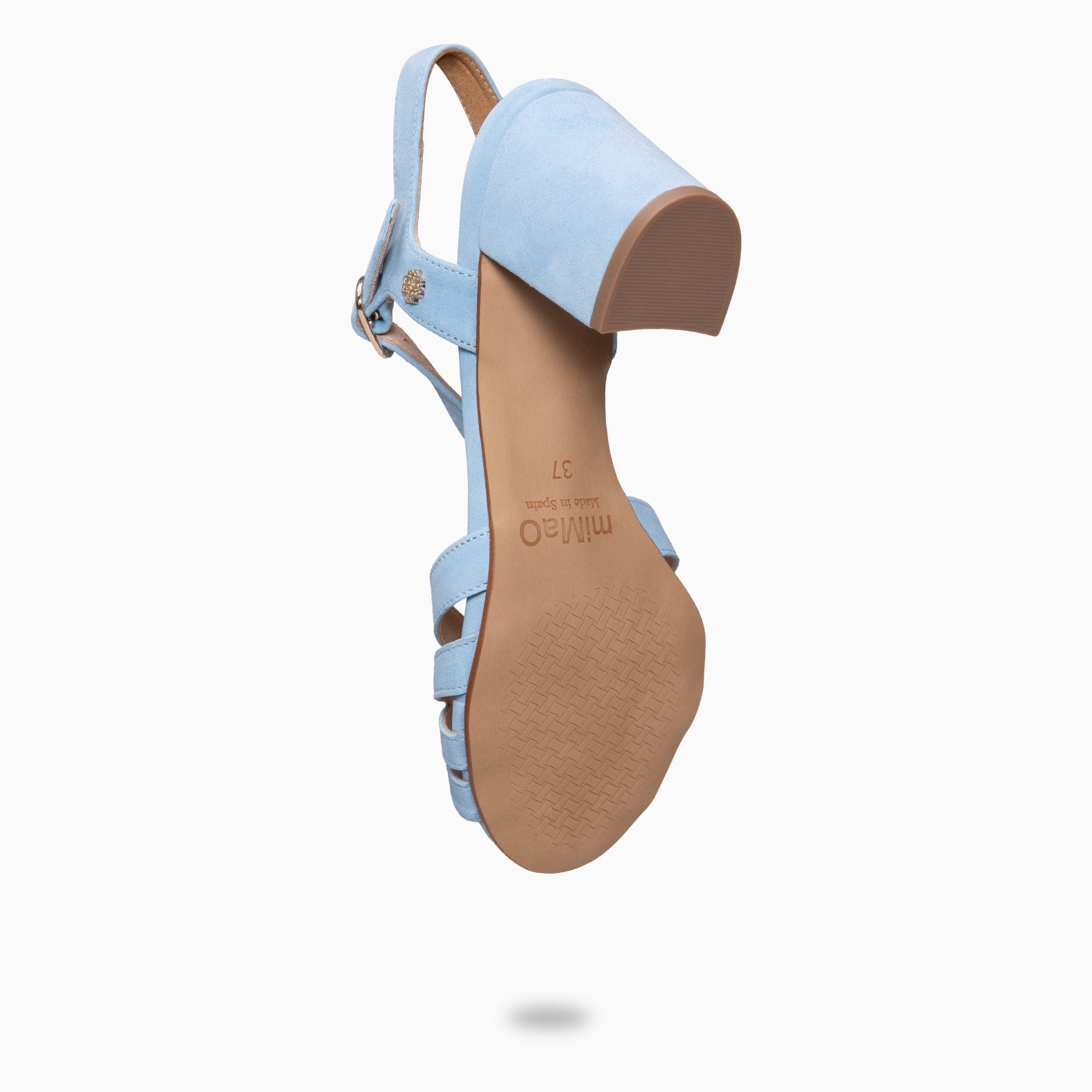 MUSA – Sandalias de Tacón ancho AZUL CLARO - miMaO ®