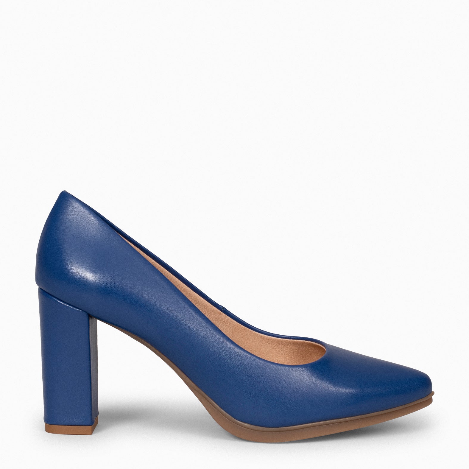 URBAN SALON – ELECTRIC BLUE nappa leather high heel