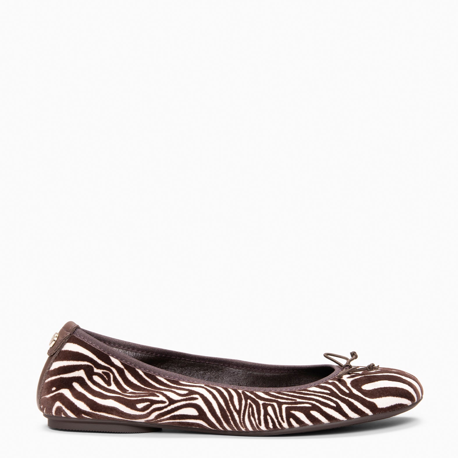 CAMPANILLA - Bailarina Baresoft BEIGE CEBRA