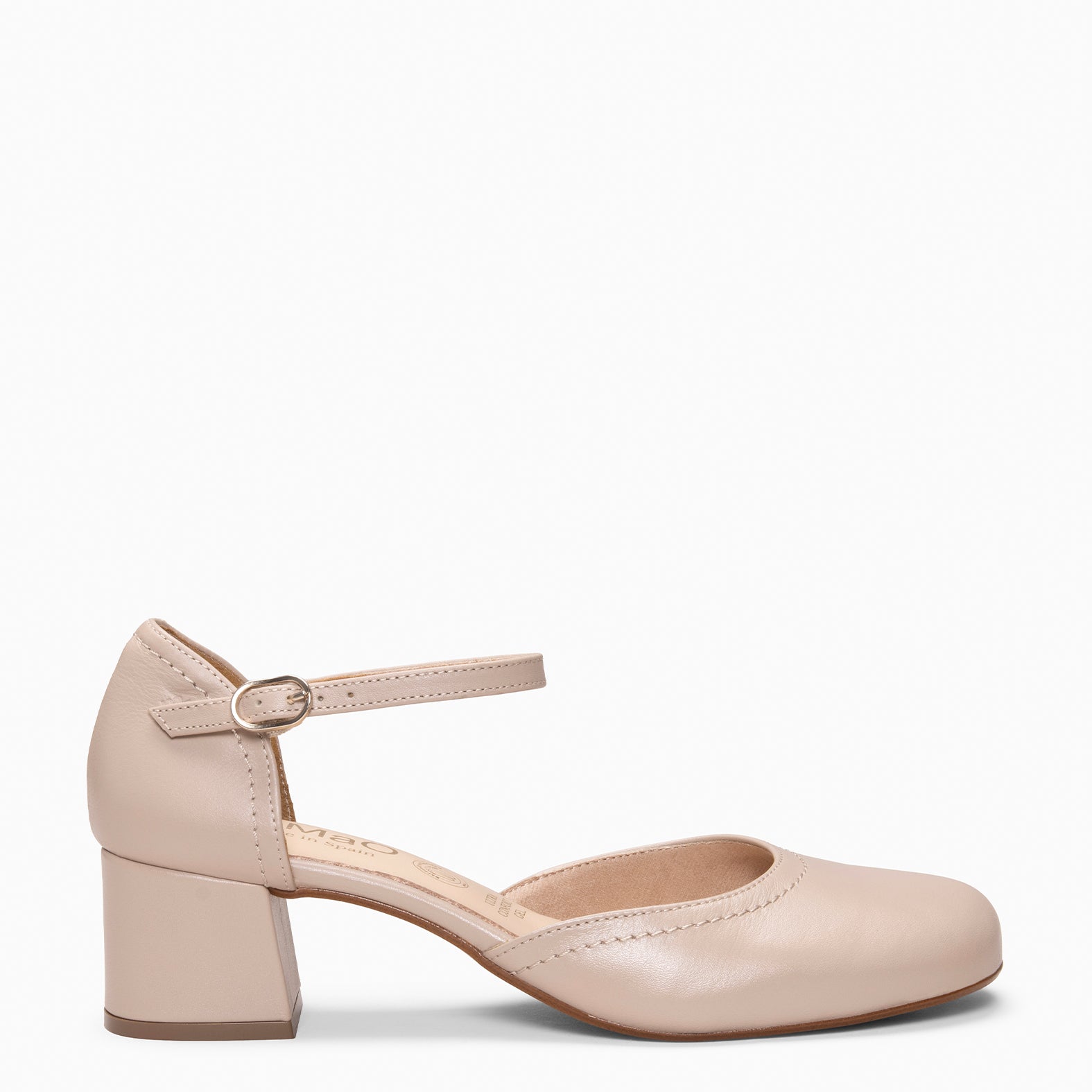RIO - Zapatos de tacón baresoft BEIGE - miMaO ®