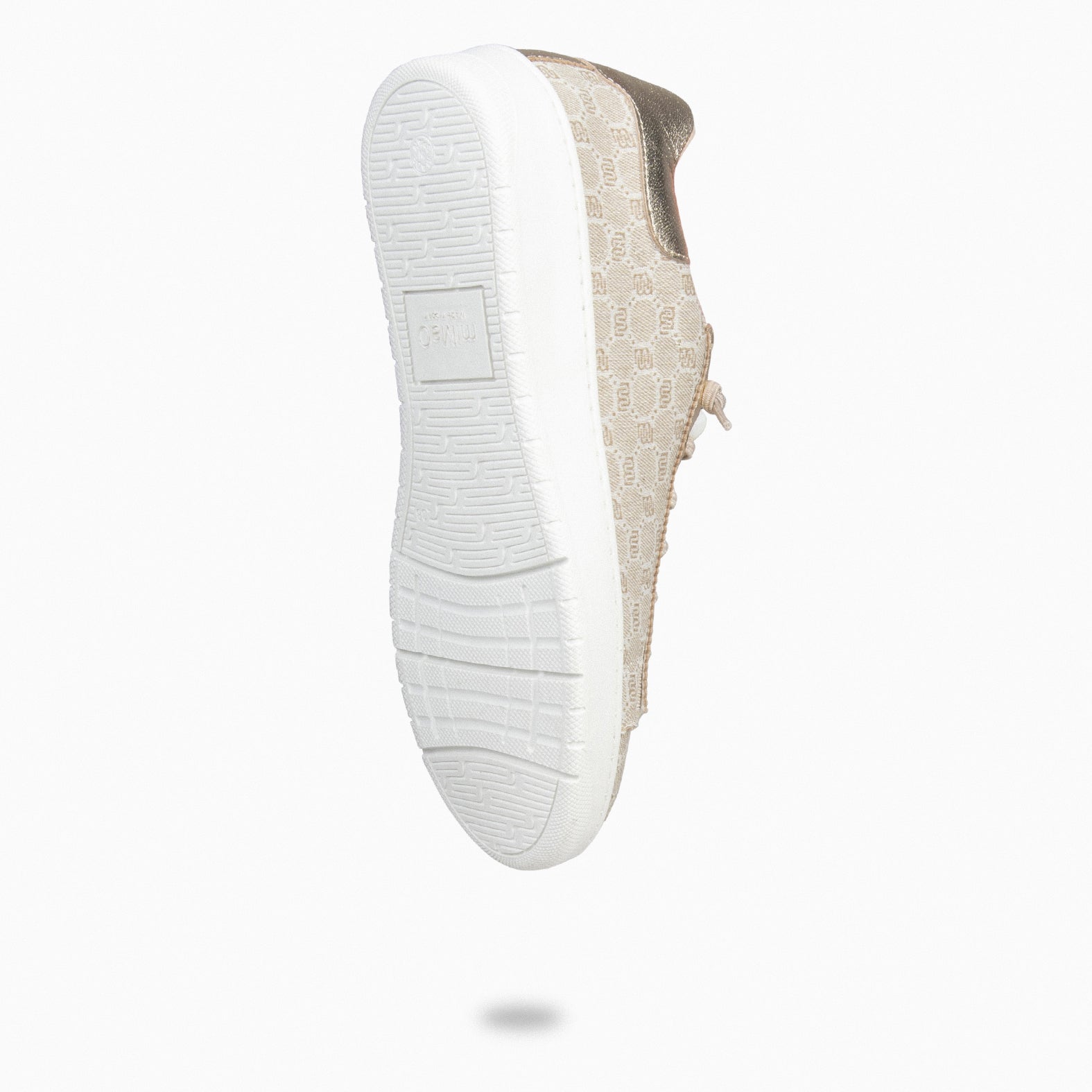 TOULOUSE - BEIGE SNEAKERS WITH ELASTIC LACES