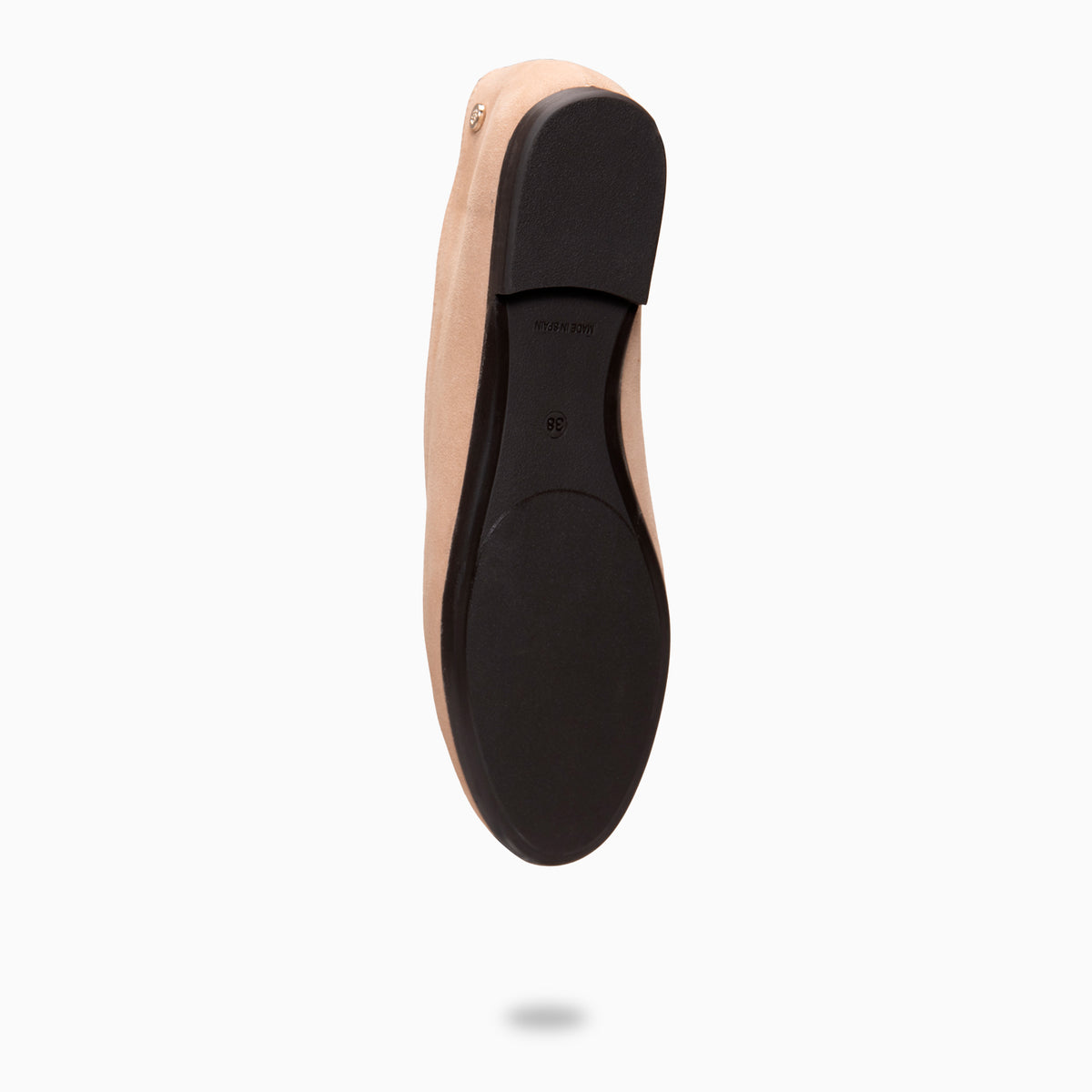 ASSIA - Ballerines pour femme en daim BEIGE