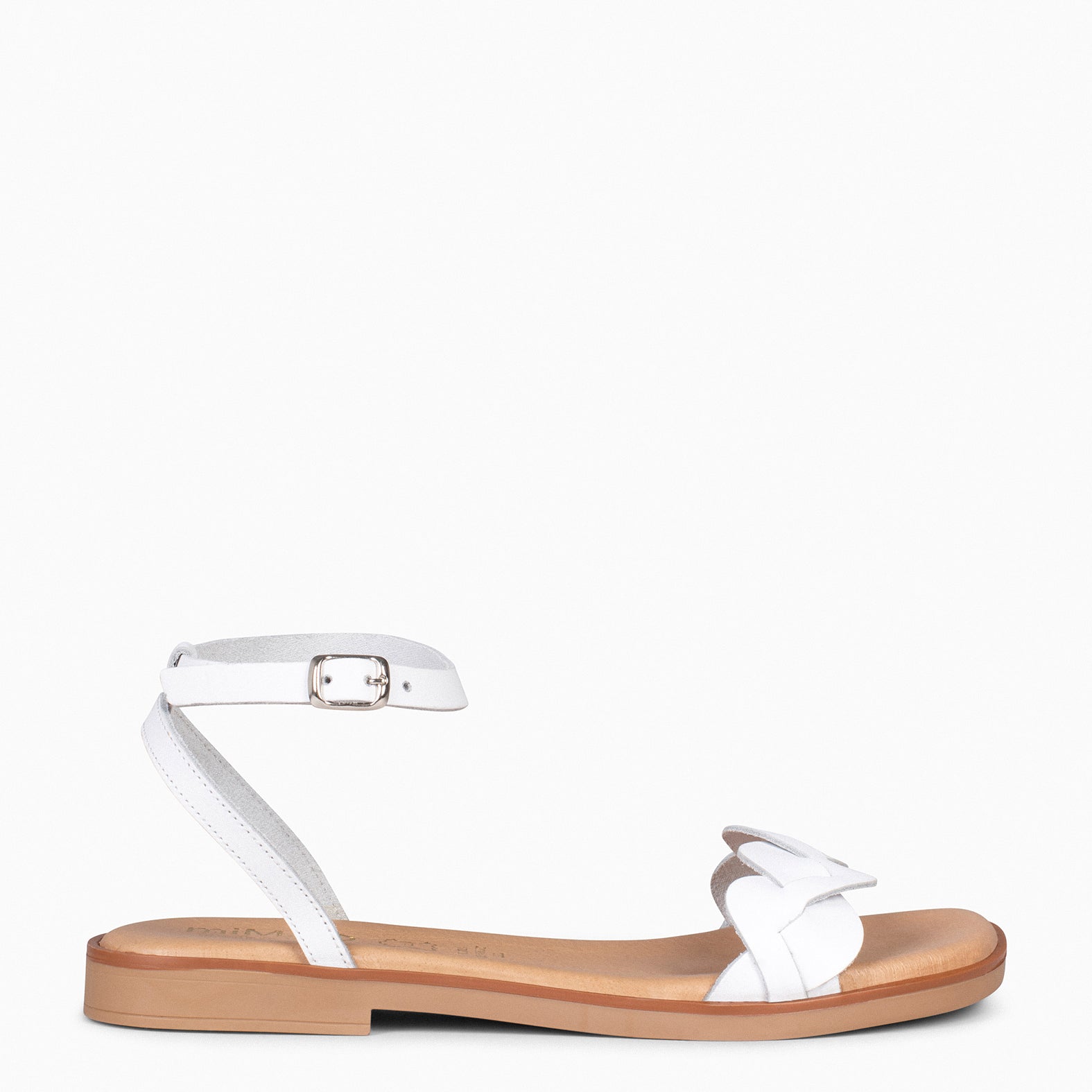 ARECA - WHITE Women's Flat Sandals