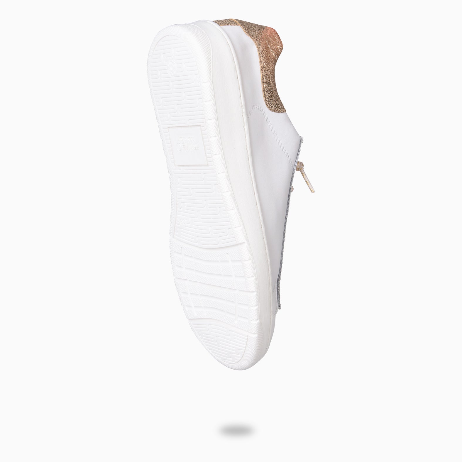 NANTES - GOLDEN WHITE ELEGANT SNEAKERS