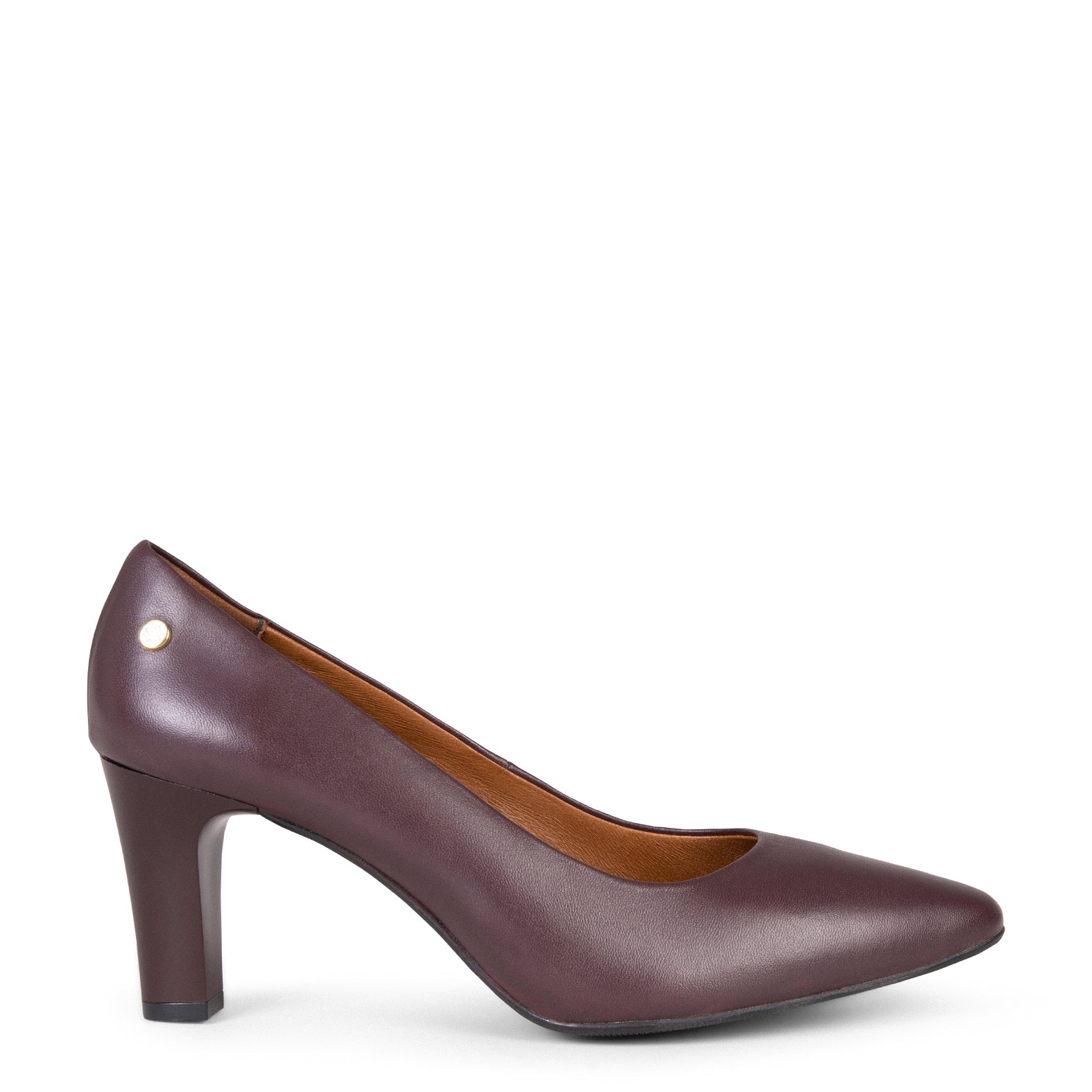 SABELA – BURGUNDY Mid Heel Shoe 