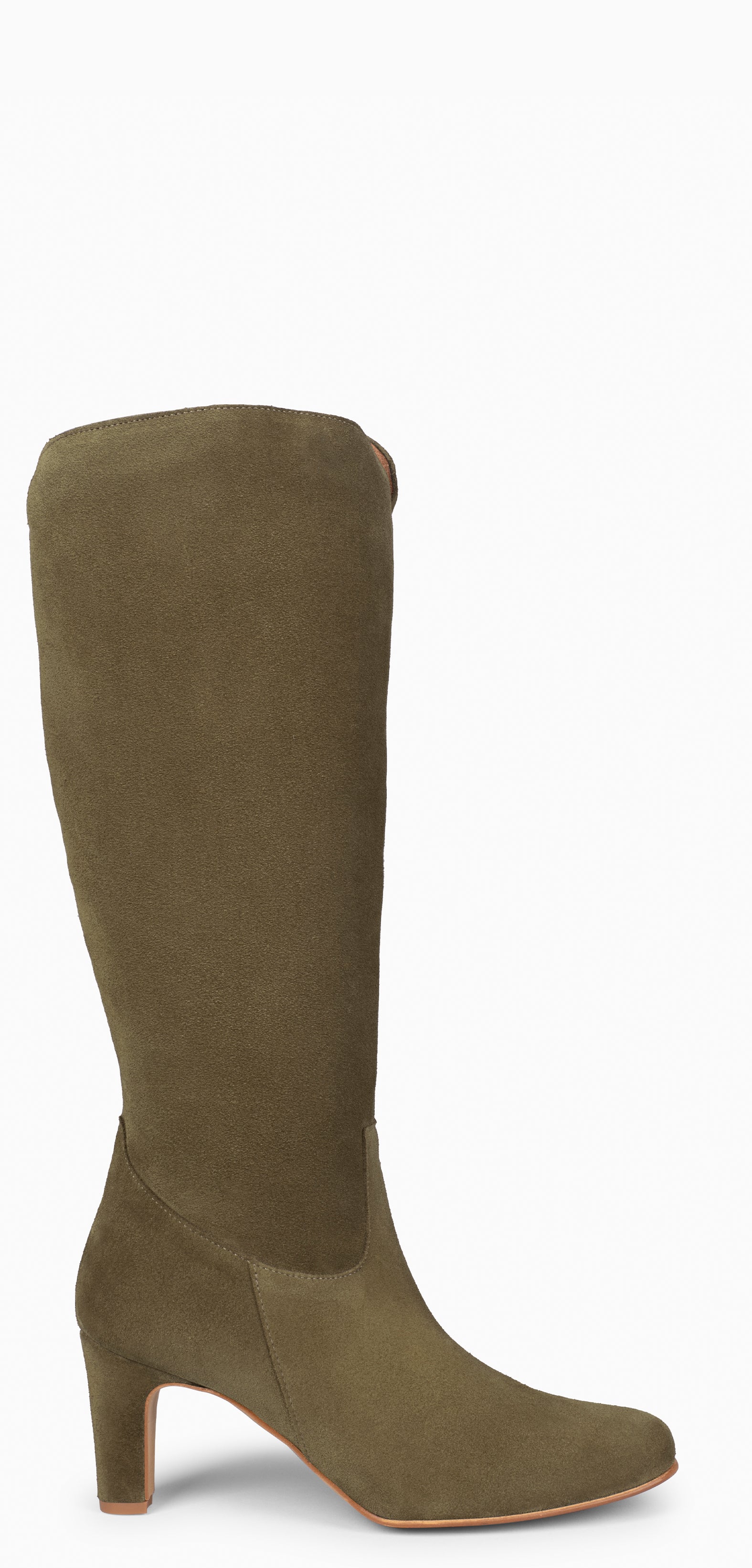 FRELARD – GREEN Women Boots with round toe 