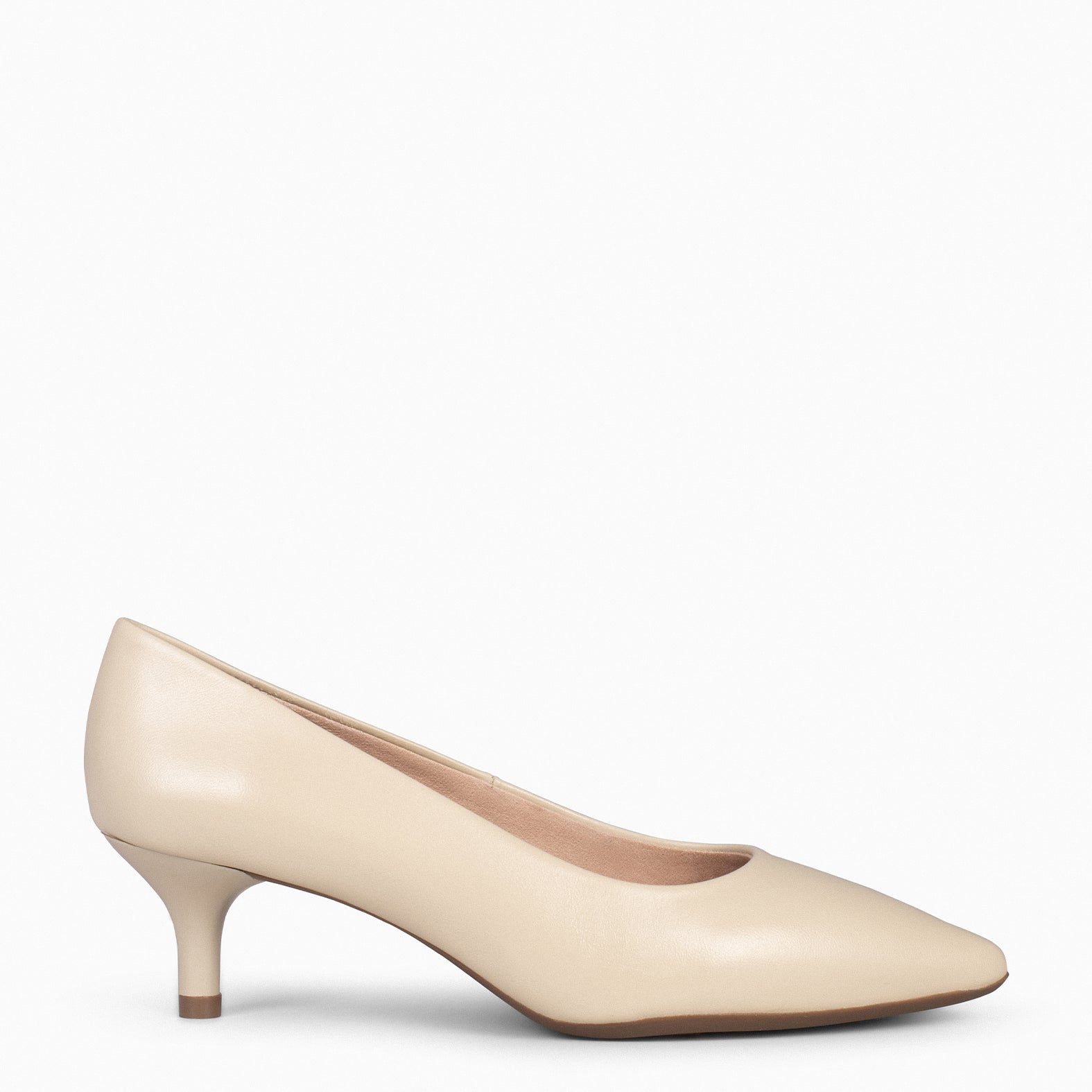 URBAN KITTEN - Chaussures à talon kitten heel BEIGE