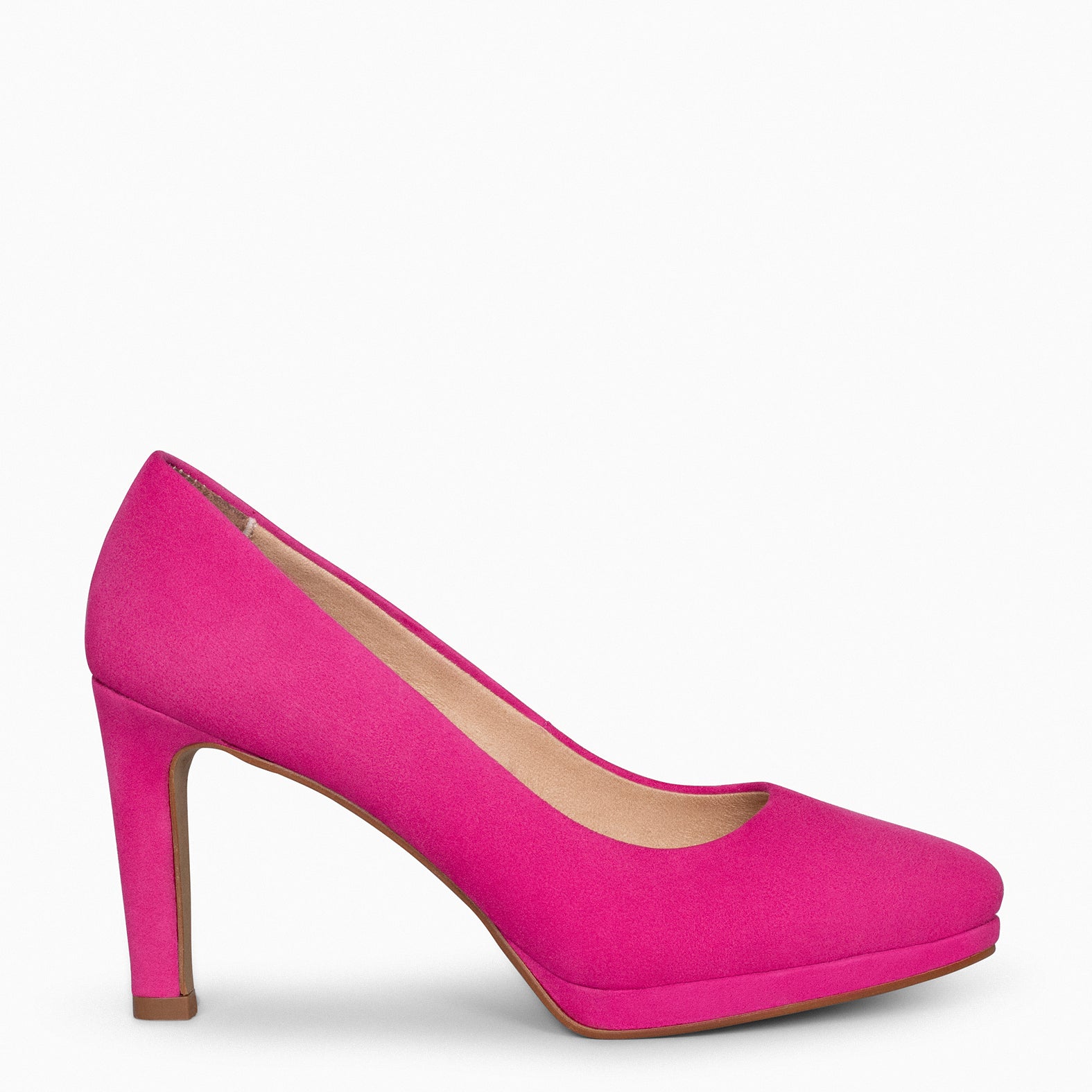 PLATFORM – FUCHSIA high heels with platform