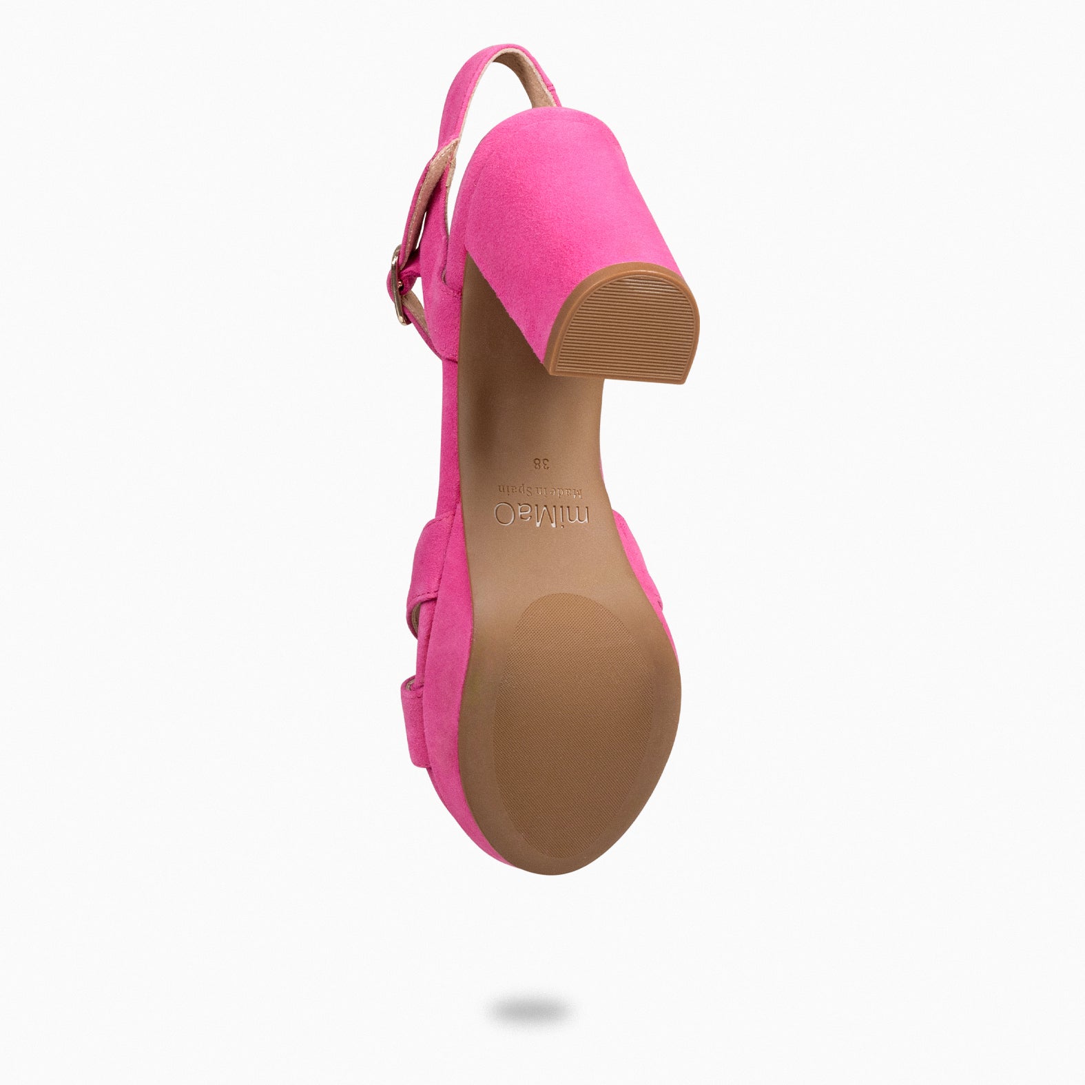 PARIS - FUCSIA HIGH HEEL SANDAL WITH PLATFORM