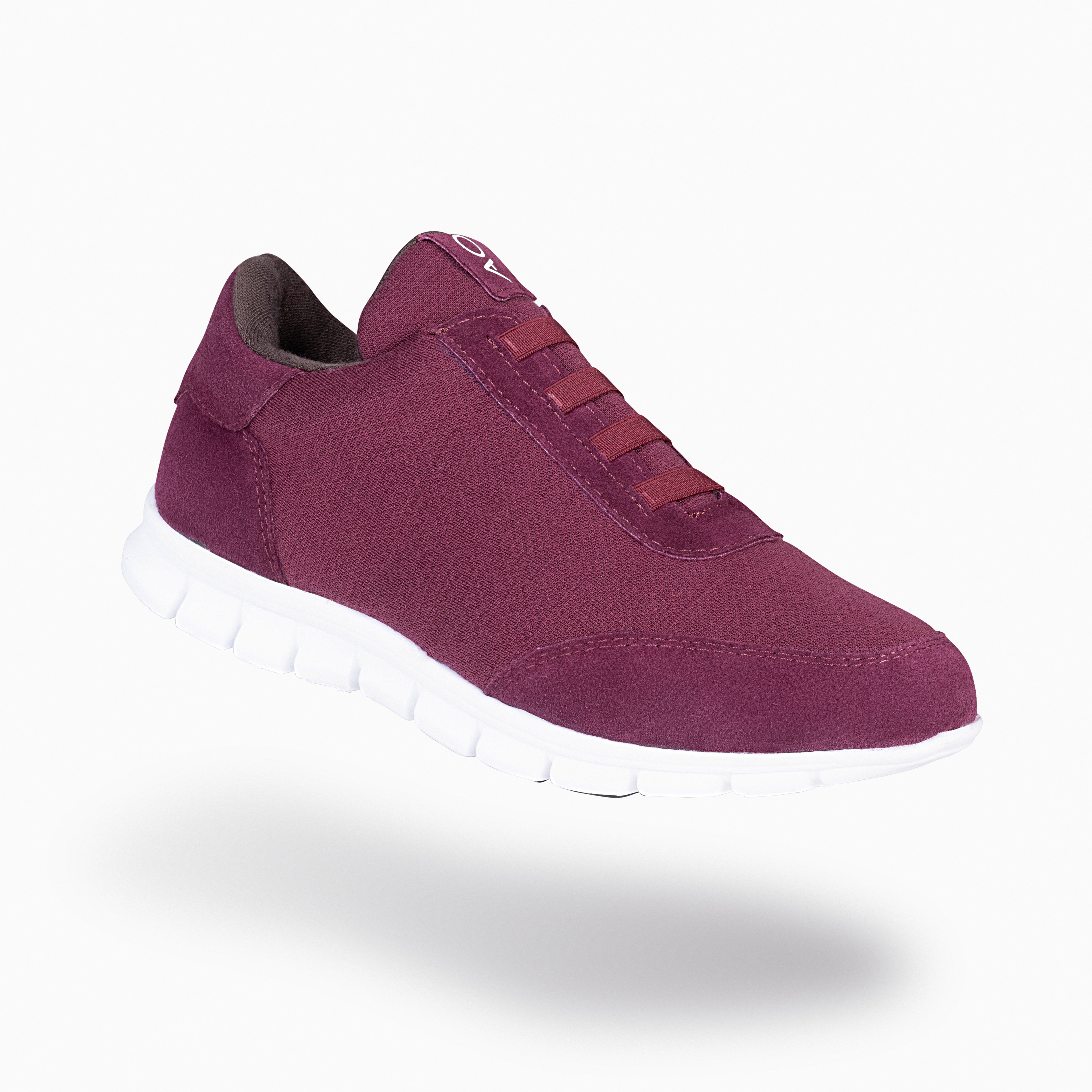 LIGHT - BURGUNDY Women sport sneakers 