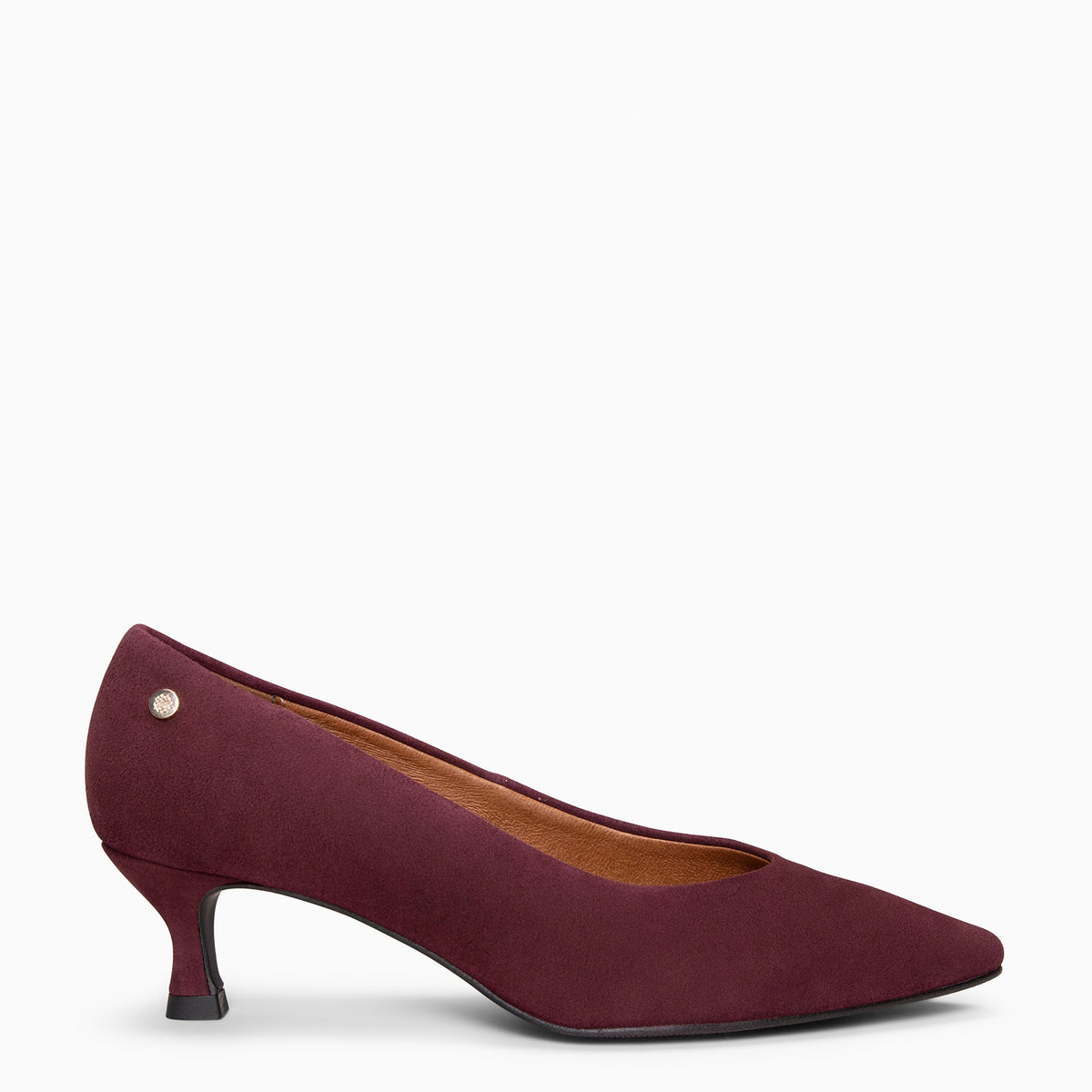 Esther – BURGUNDY Women’s Baby heels 