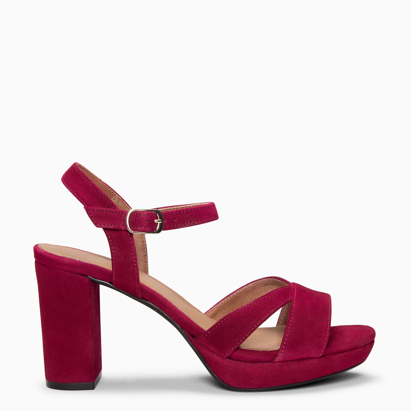 PARIS – Sandalias de fiesta con tacón alto y plataforma BURDEOS