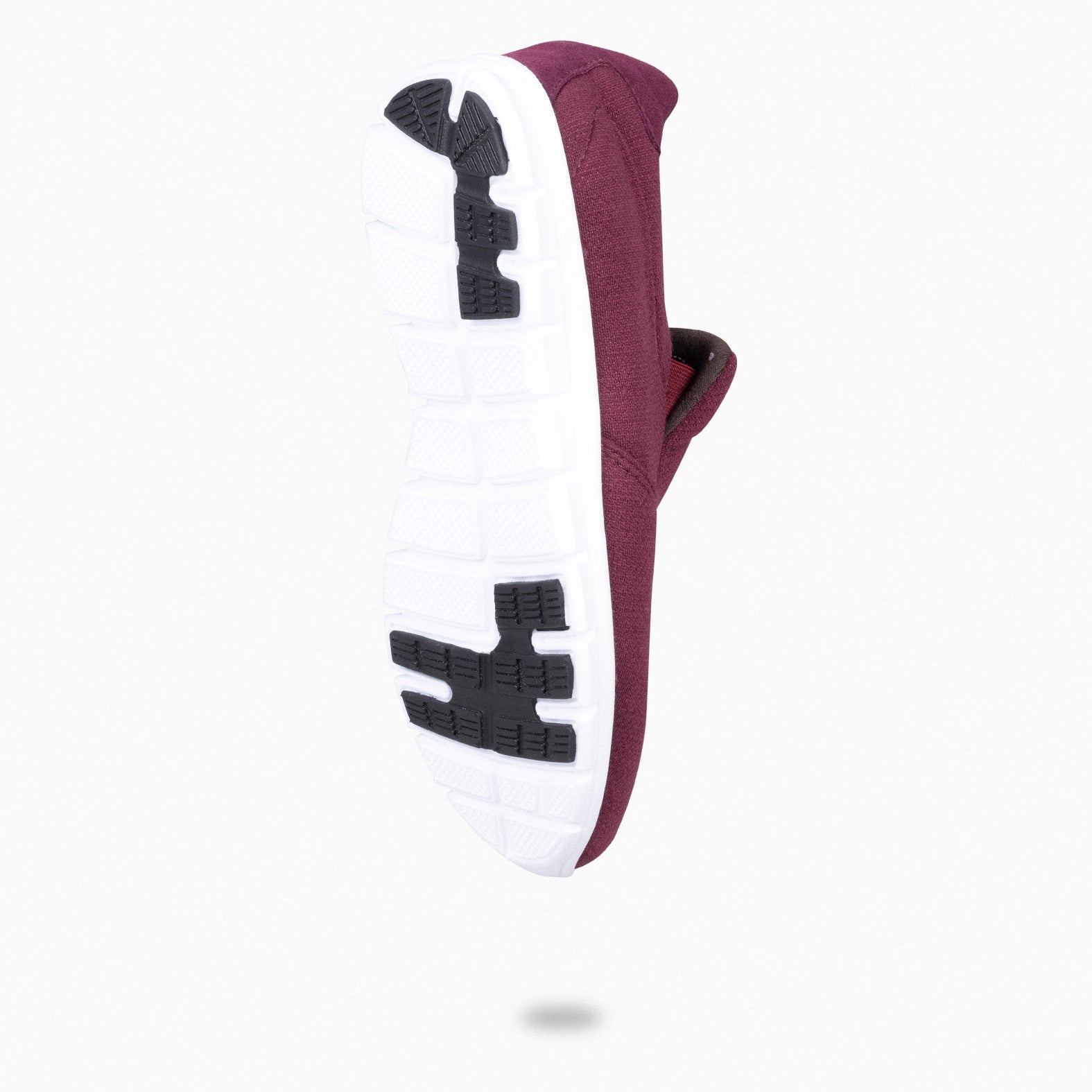 AIR - BURGUNDY Women sock-free sneaker 