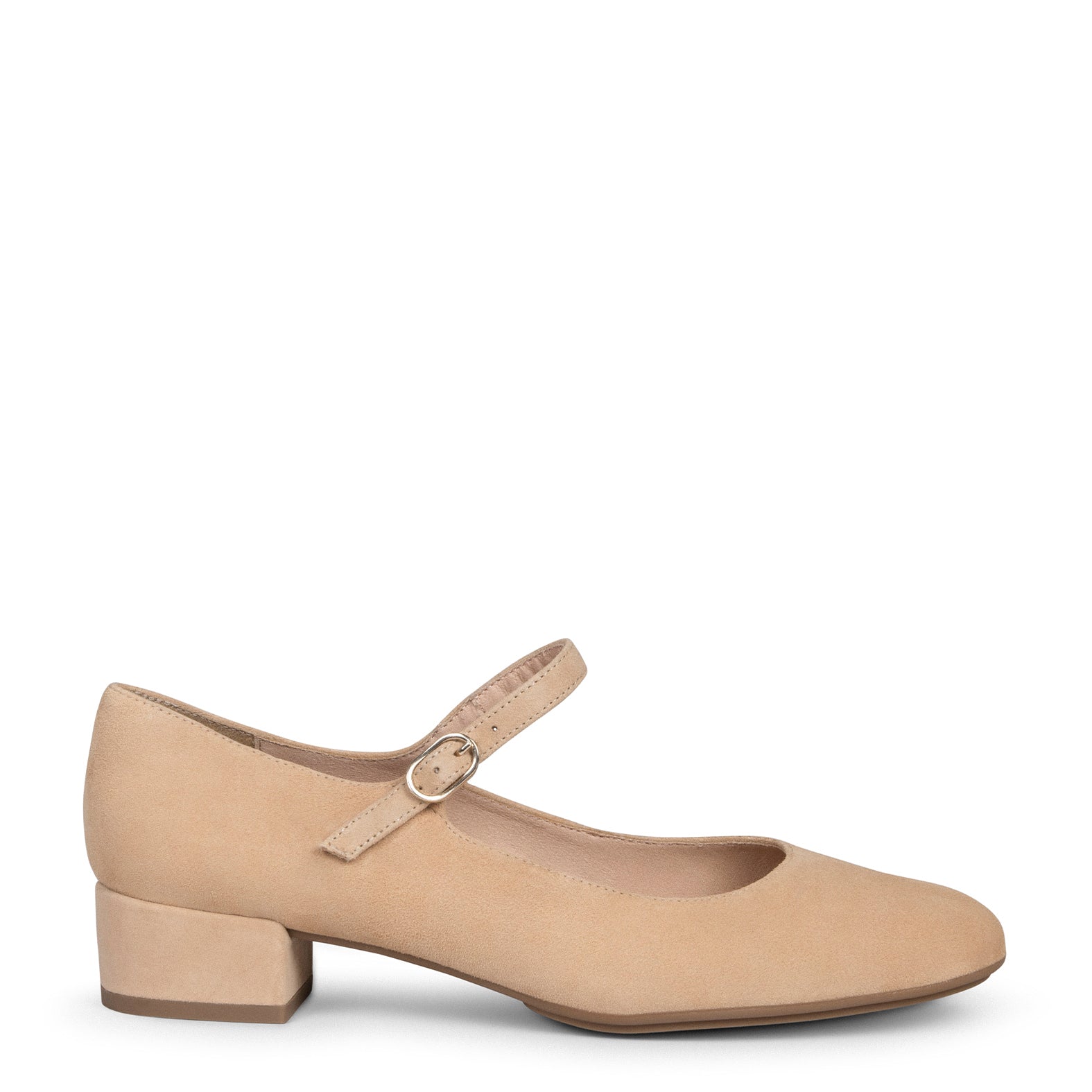 NORA – CAMEL Mary-Janes with low heel 