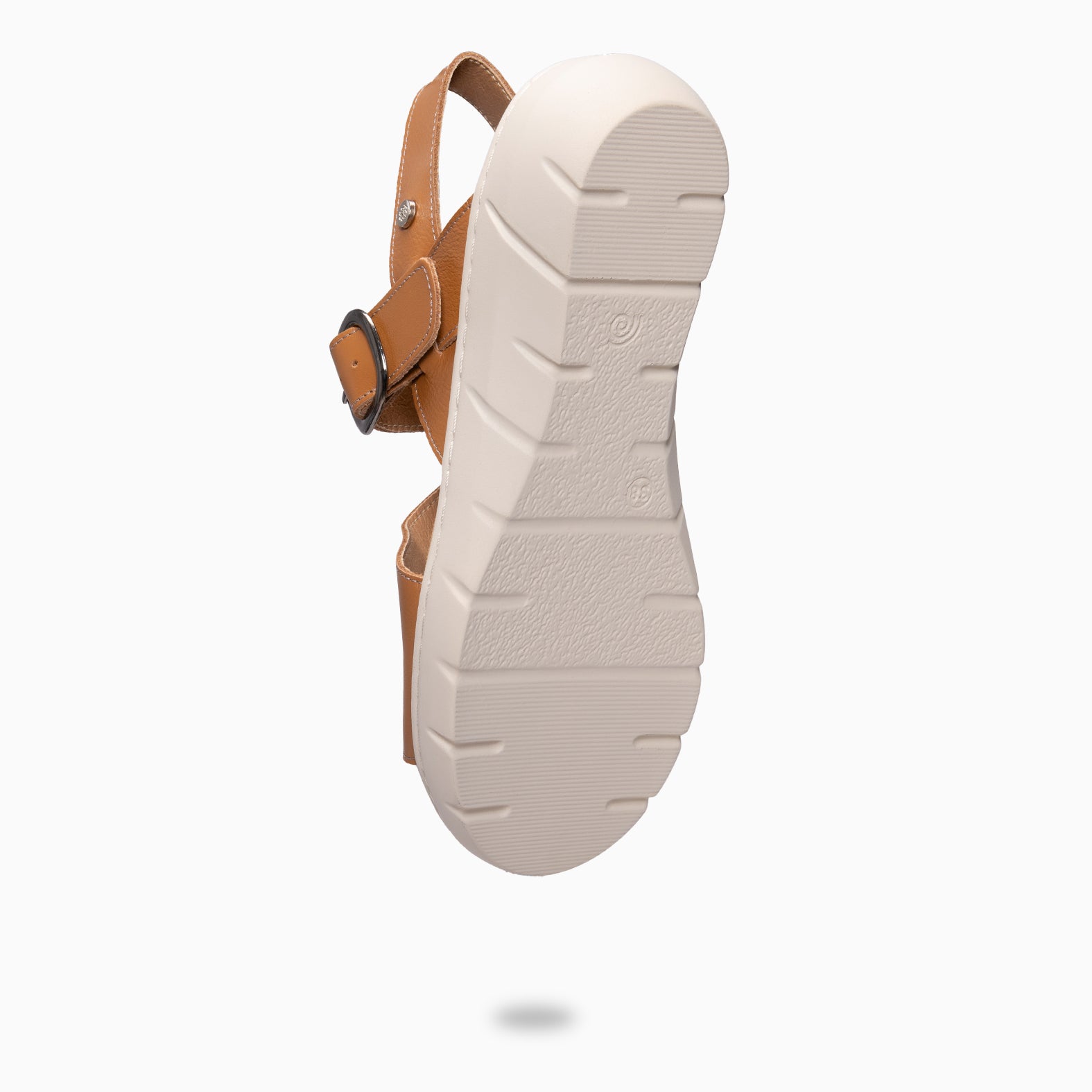 NATURA – Sandalias con plantilla Extraíble CAMEL