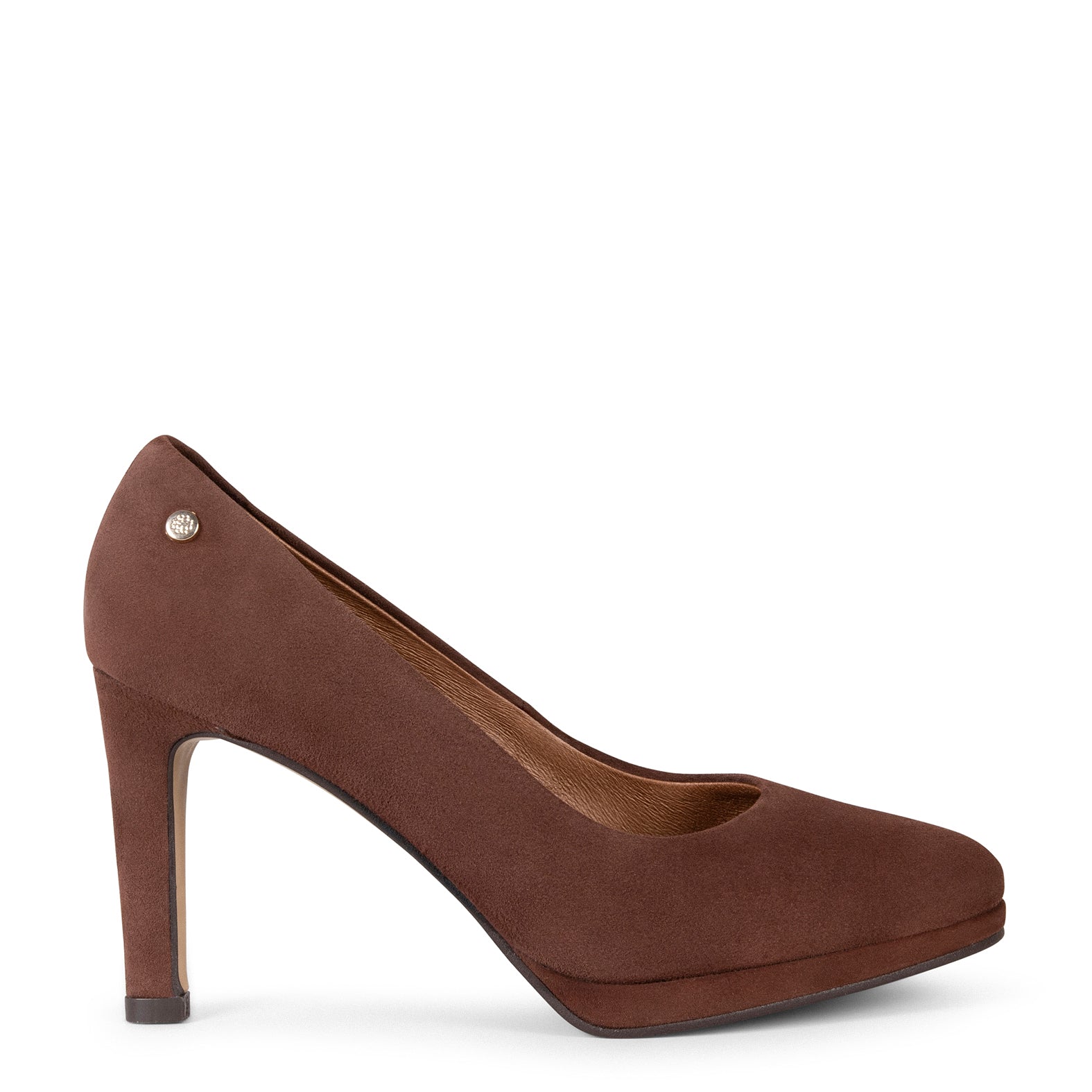 PLATFORM – BROWN high heels with platform