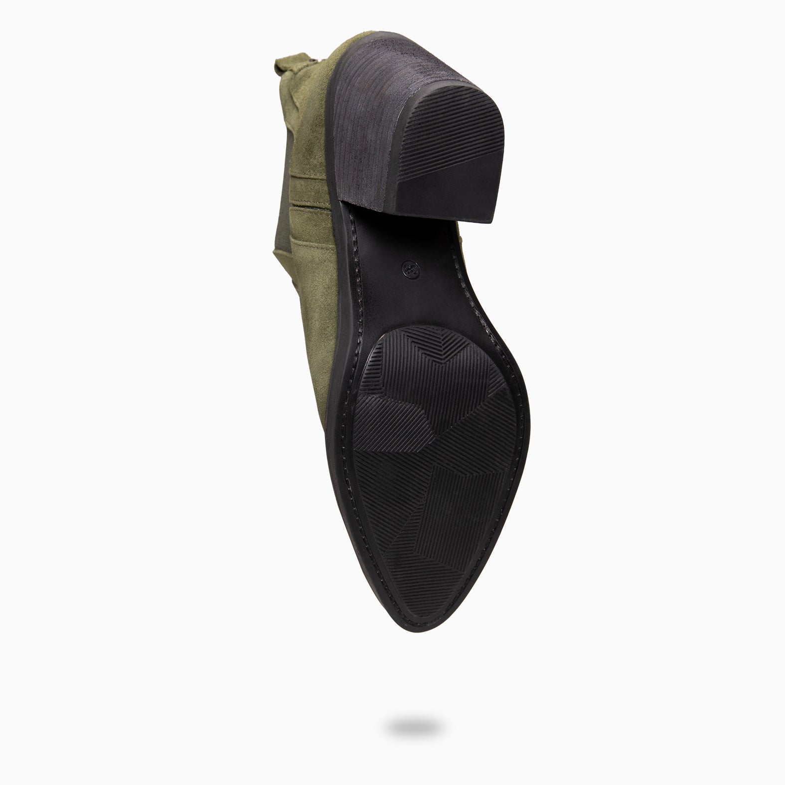 CASSIDY - Botines de tacón alto tipo Chelsea KAQUI