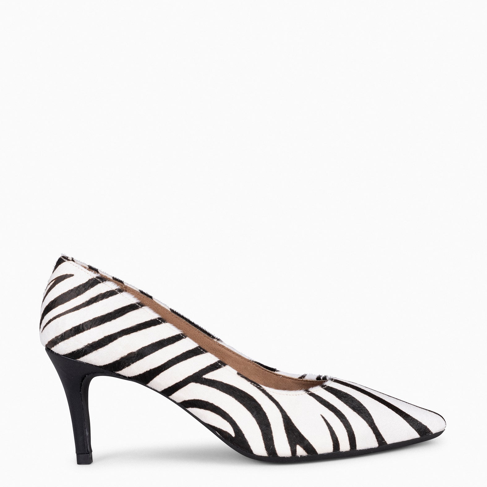 STILETTO WILD – ZEBRA animal print stiletto heels