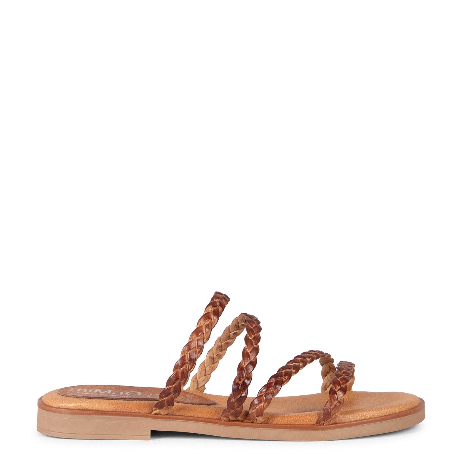 HIDRA – BROWN Braided Sandals