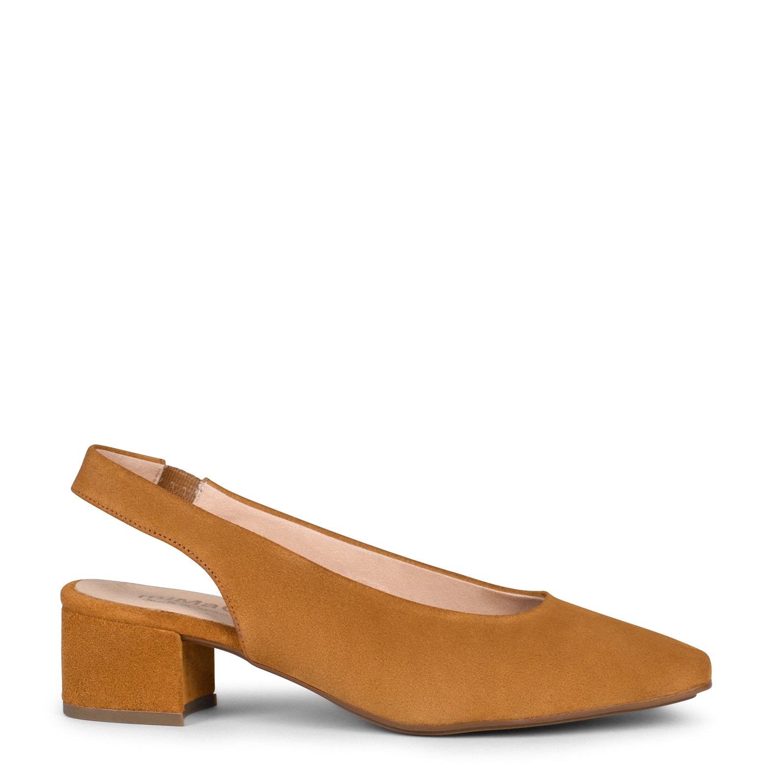 URBAN LADY – Zapatos de Tacón Destalonados CAMEL