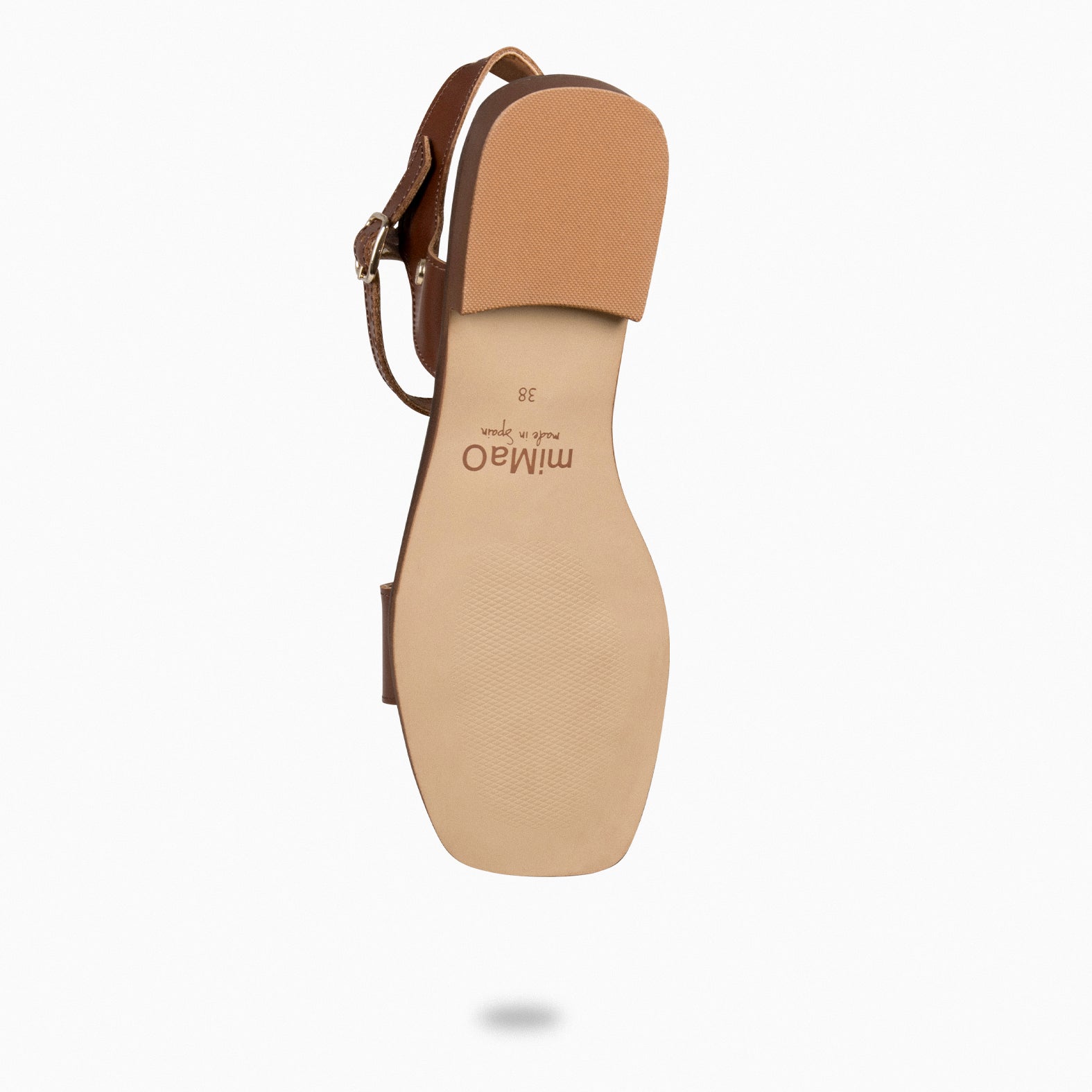 SANTORINI - BROWN Flat Sandals