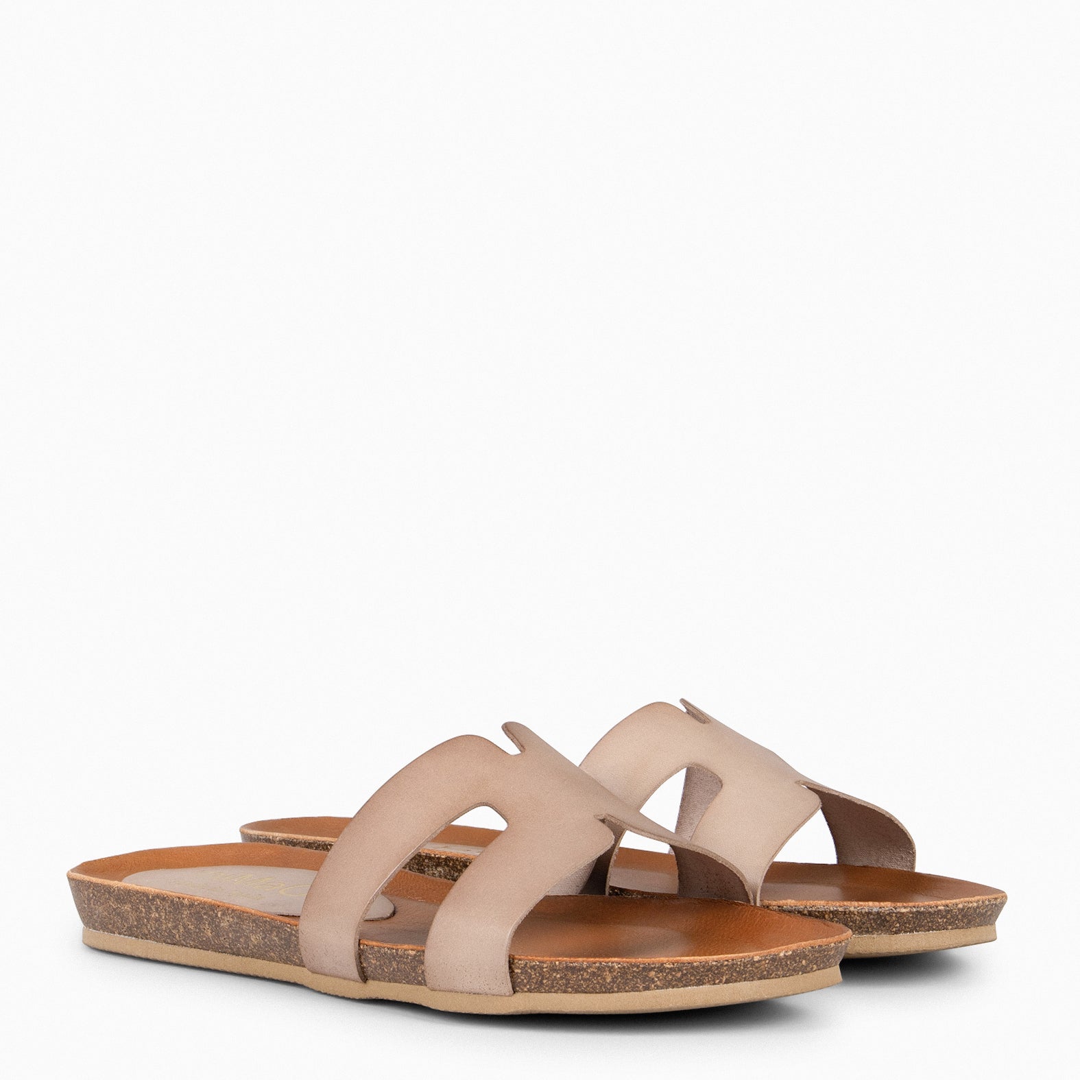 CLIVIA - TAUPE Flat Sandals