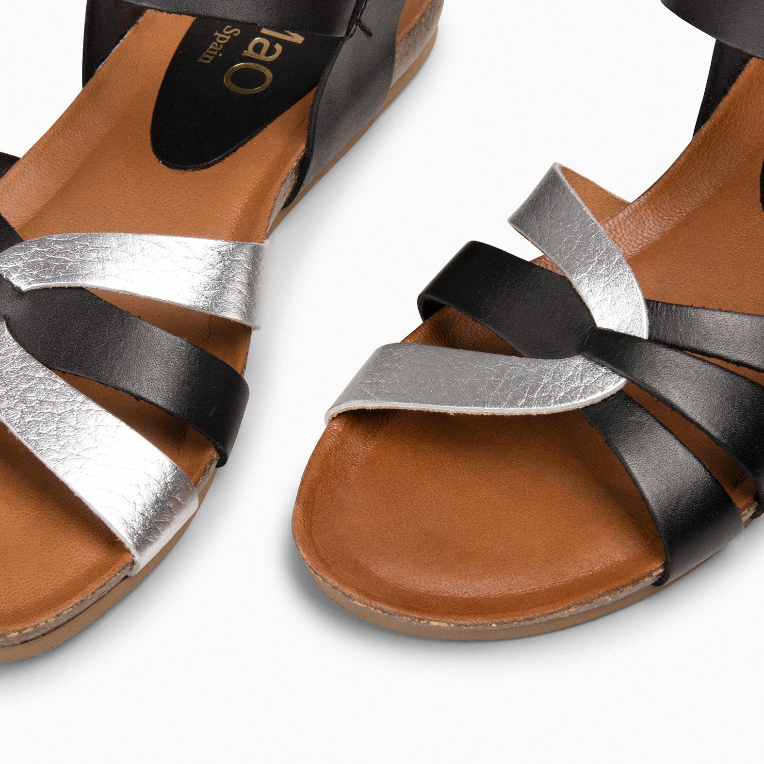 SALOMÉ - BLACK Flat Sandals