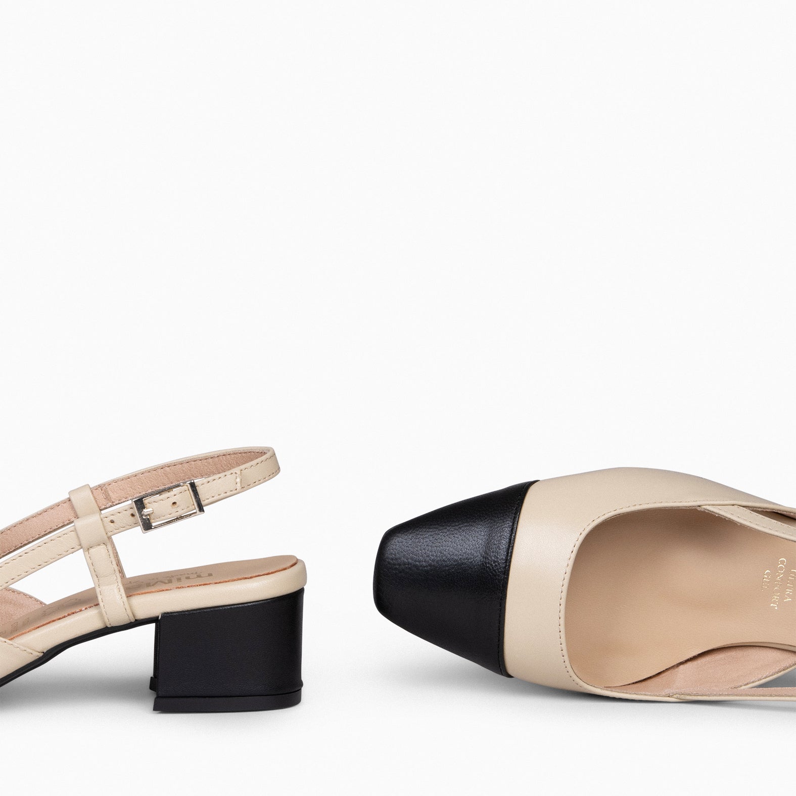 AUDREY - Zapatos destalonados con puntera BOULDER