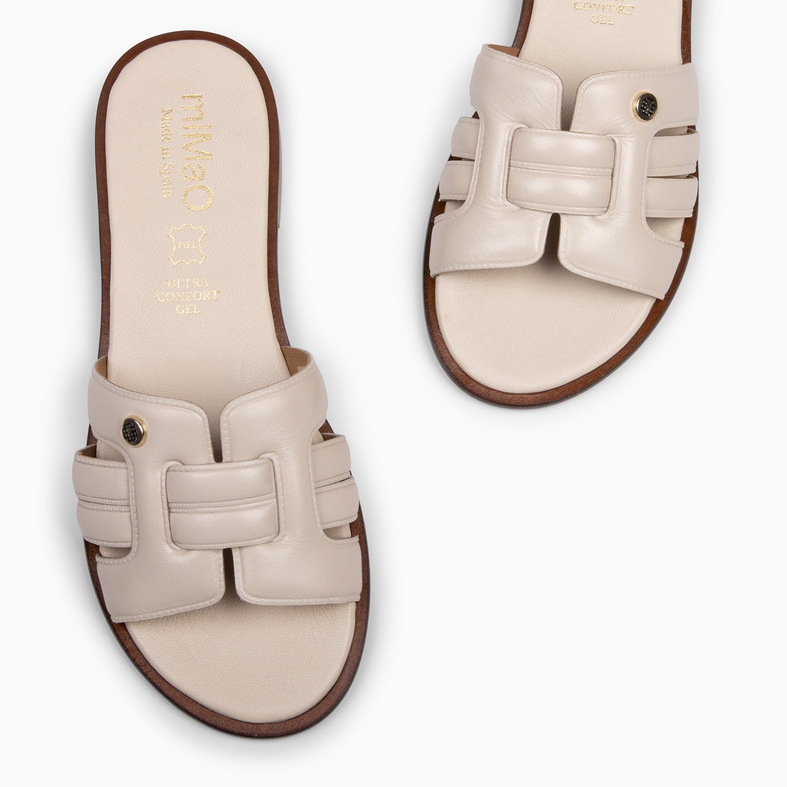 MENFIS – BEIGE Flat Sandals