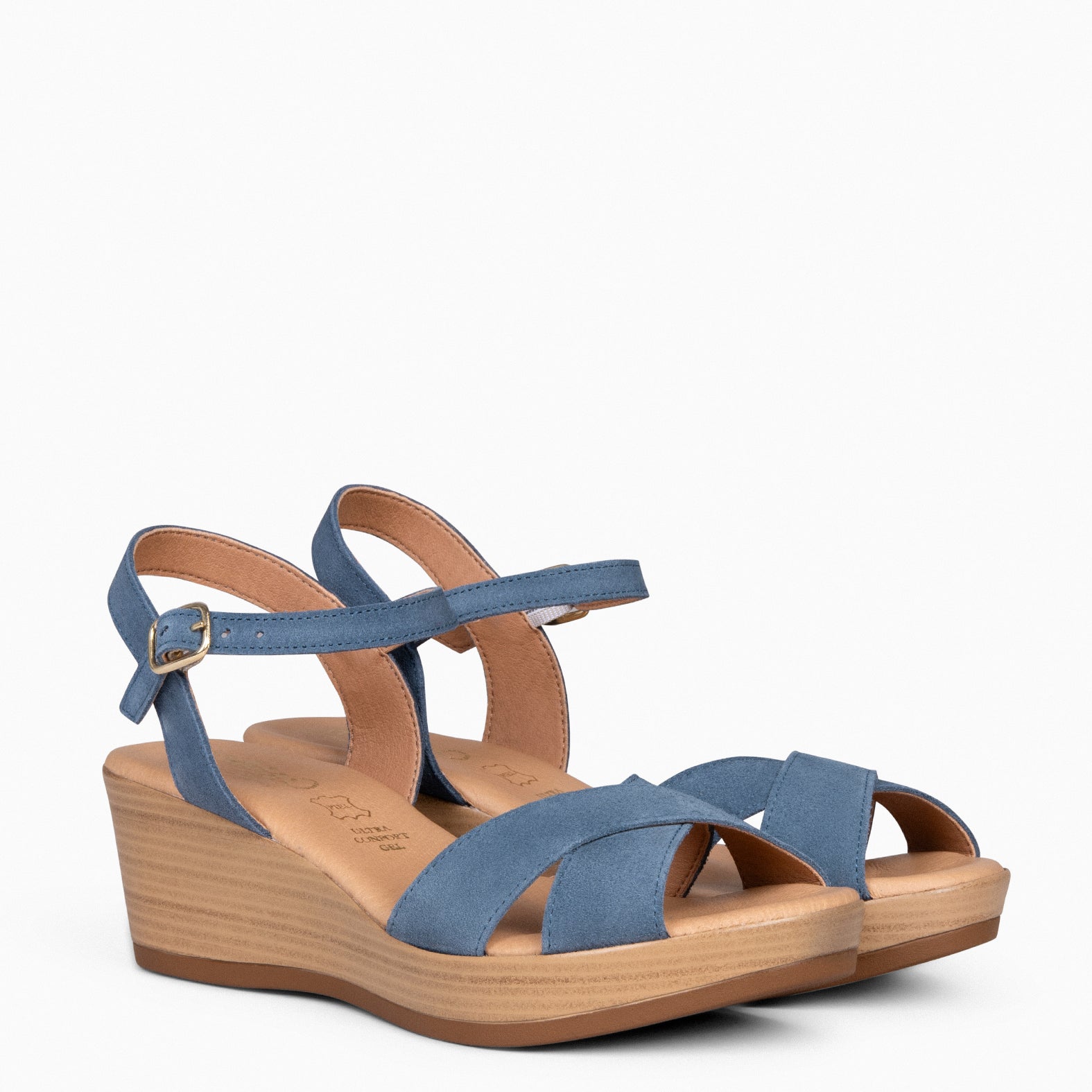 MAR – BLUE JEANS WEDGE SHOES