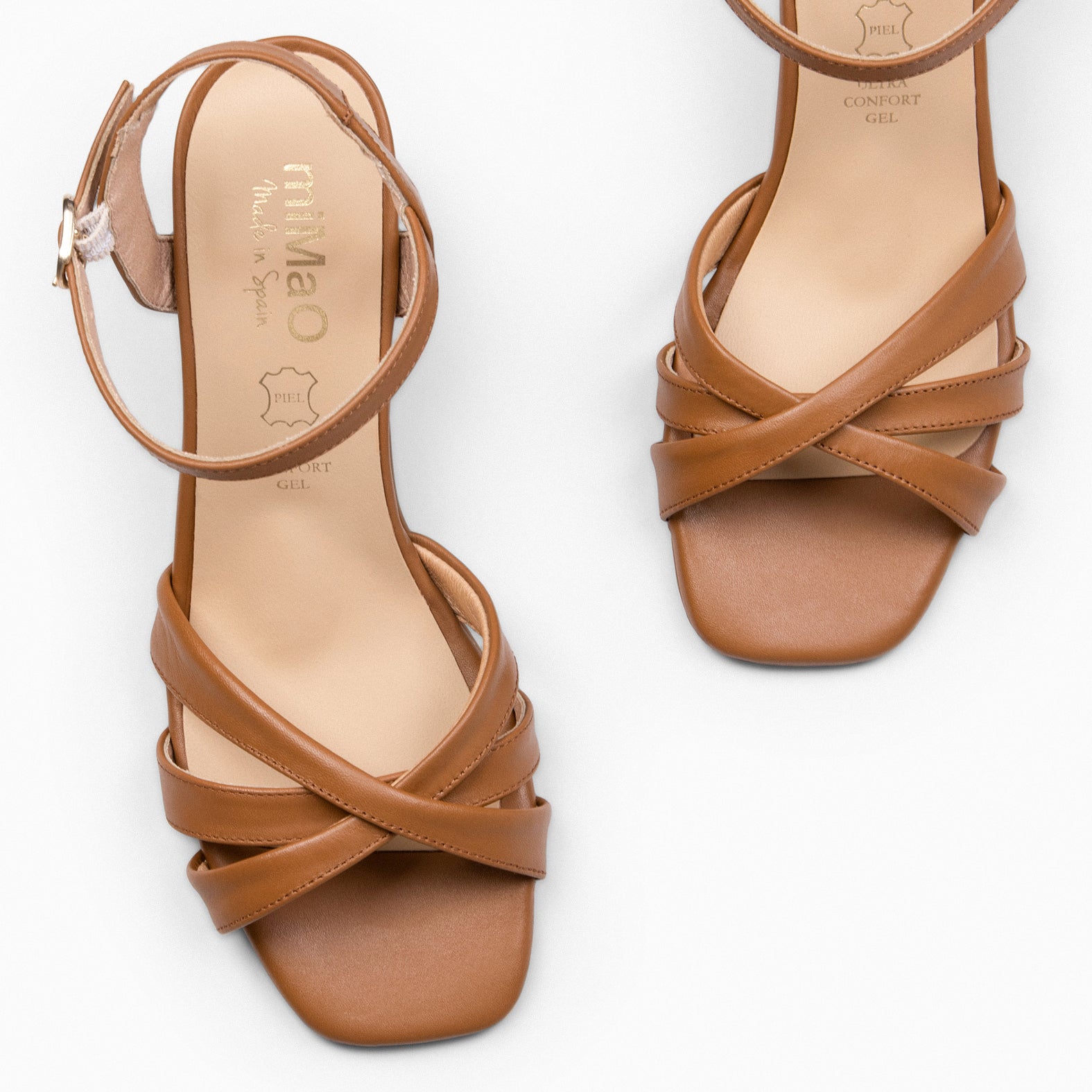 PAULA - LEATHER Party Heel Sandals