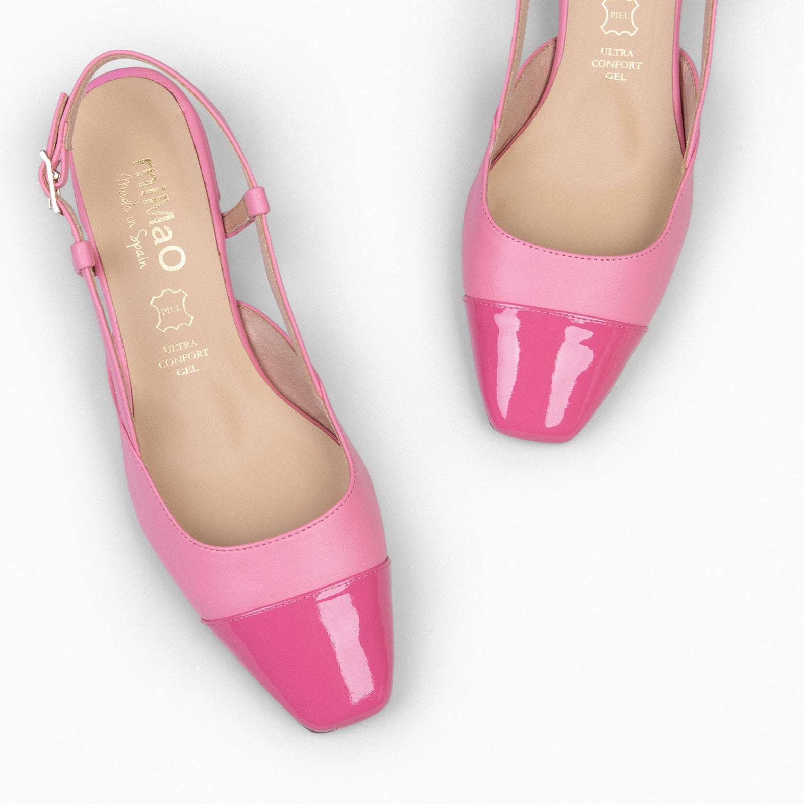 AUDREY - PINK SLING-BACK BALLERINA