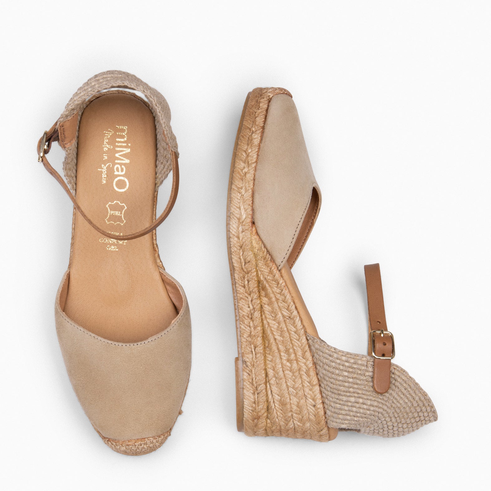 ALTEA - CAMEL MID-WEDGE ESPADRILLE