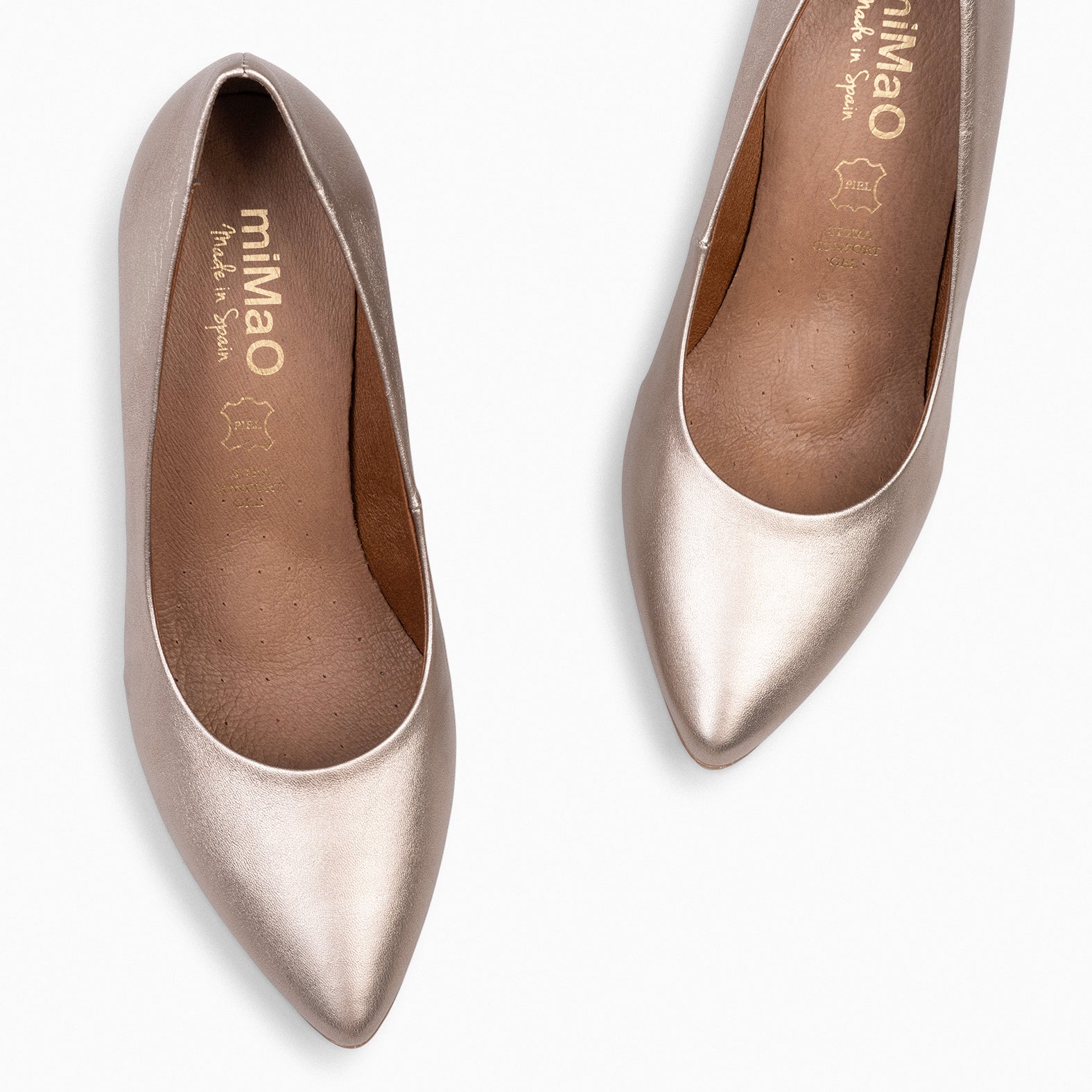 URBAN STAR - GOLDEN metallic nappa leather