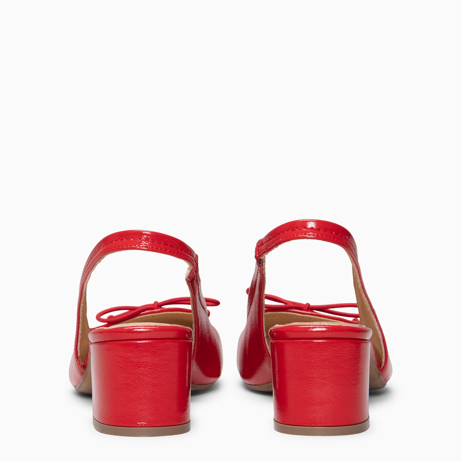 DOROTHY - RED Baresoft slingback heels