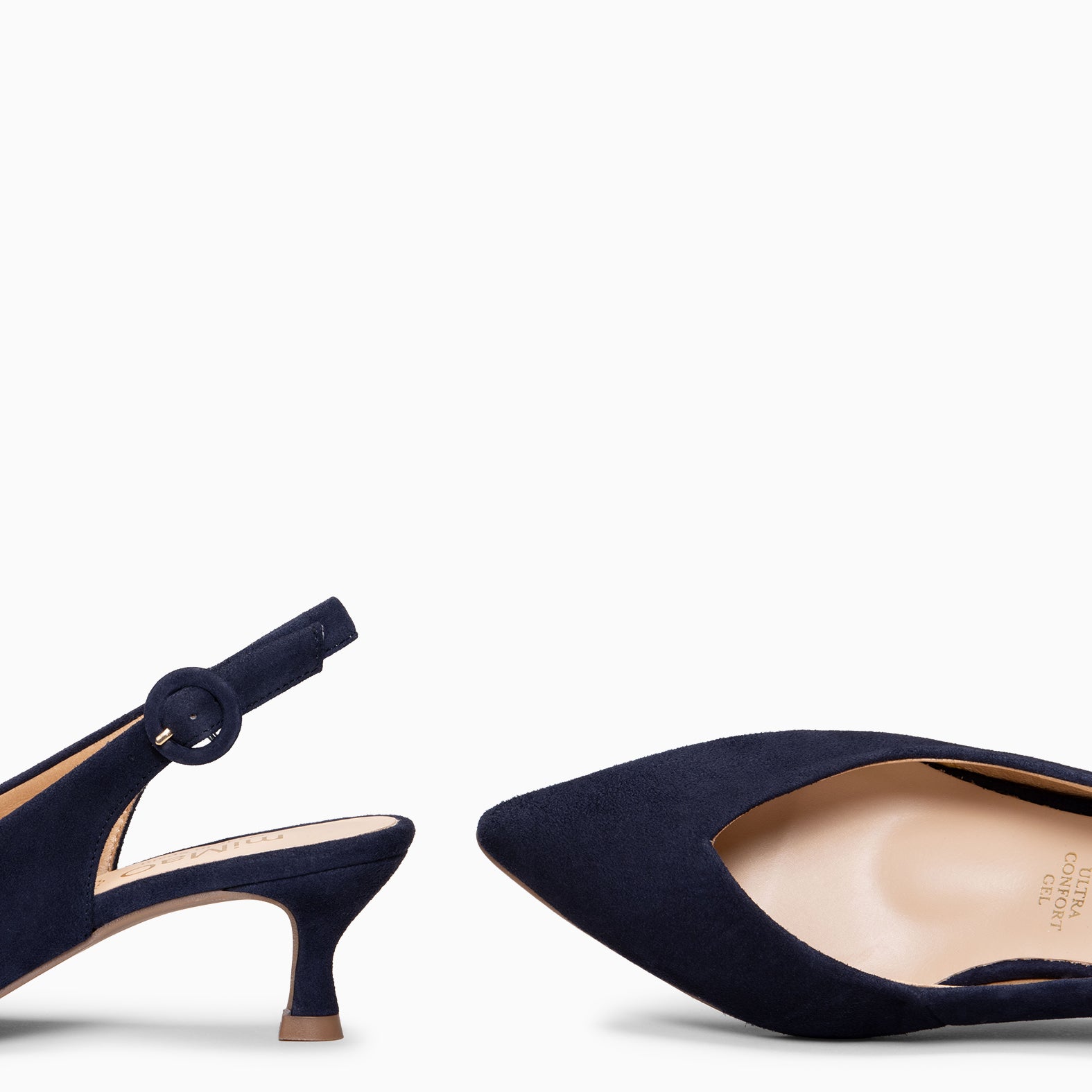 CARMEN – Zapatos de Tacón acampanado MARINO - miMaO ®