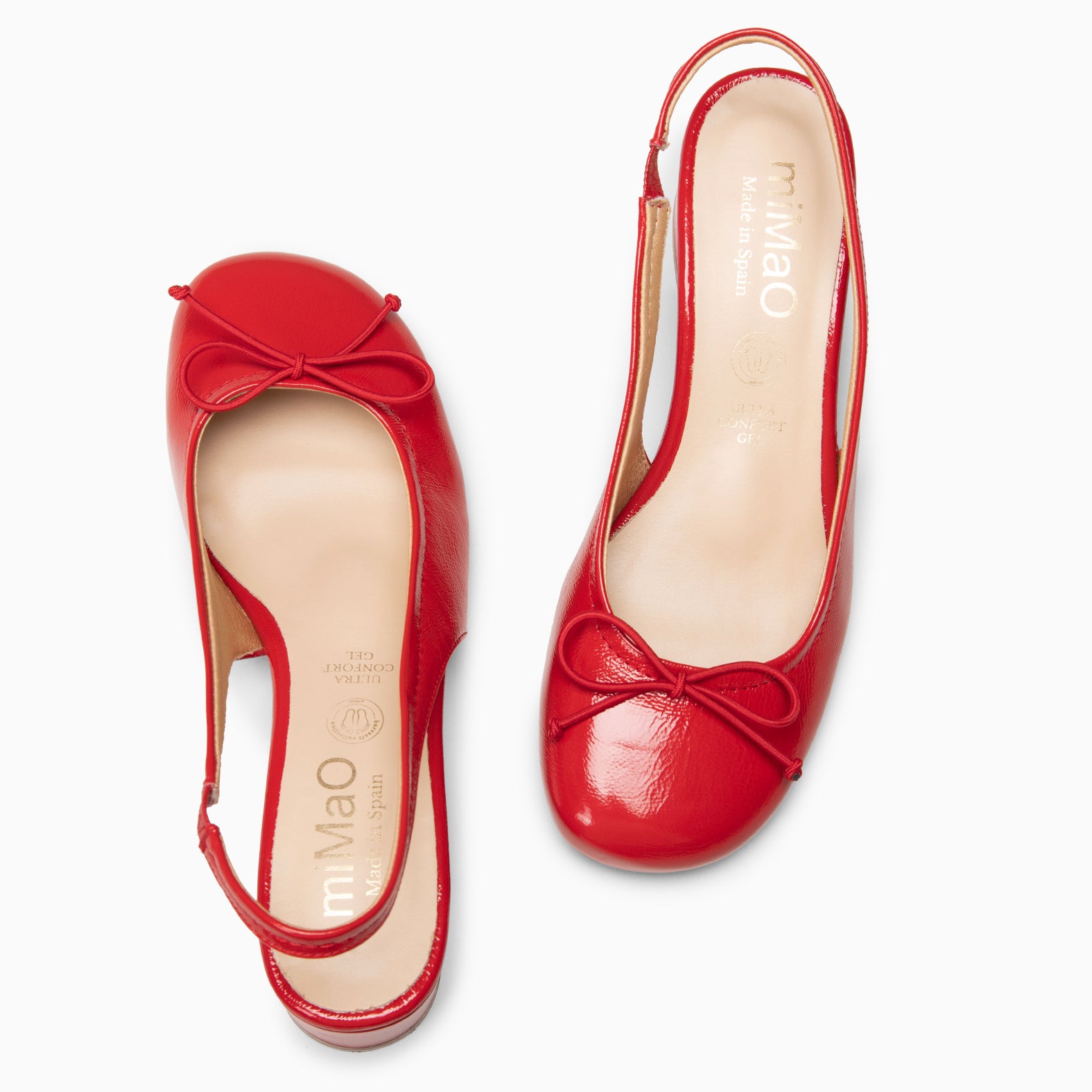 DOROTHY - RED Baresoft slingback heels