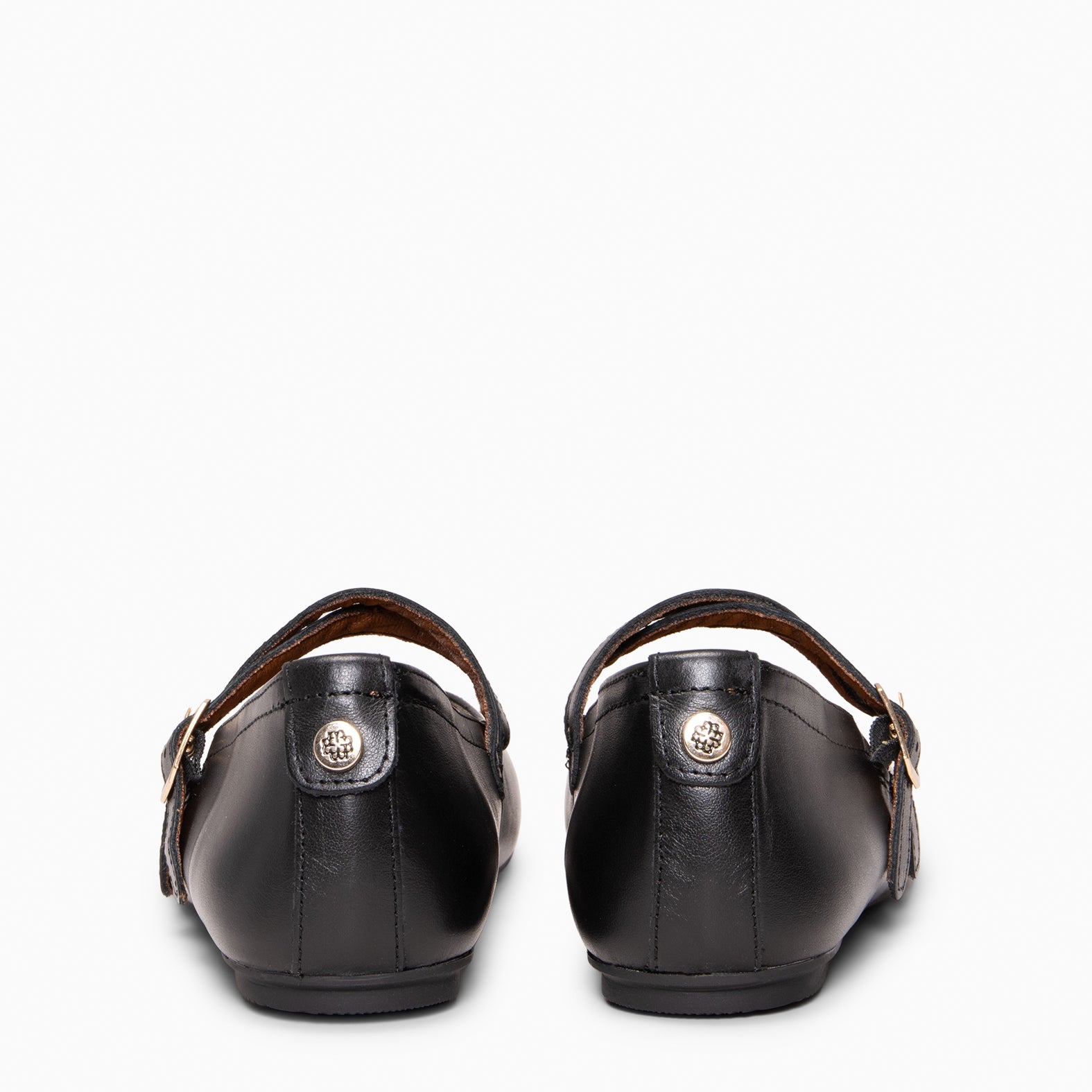 AMAPOLA - BLACK NAPA LEATHER BARESOFT BALLERINA 