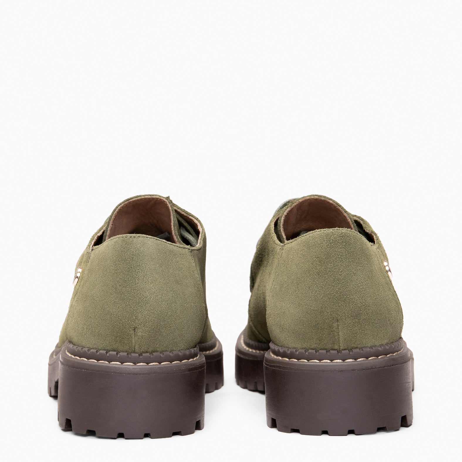 YALE – Mocasín con suela track con cordones KAQUI