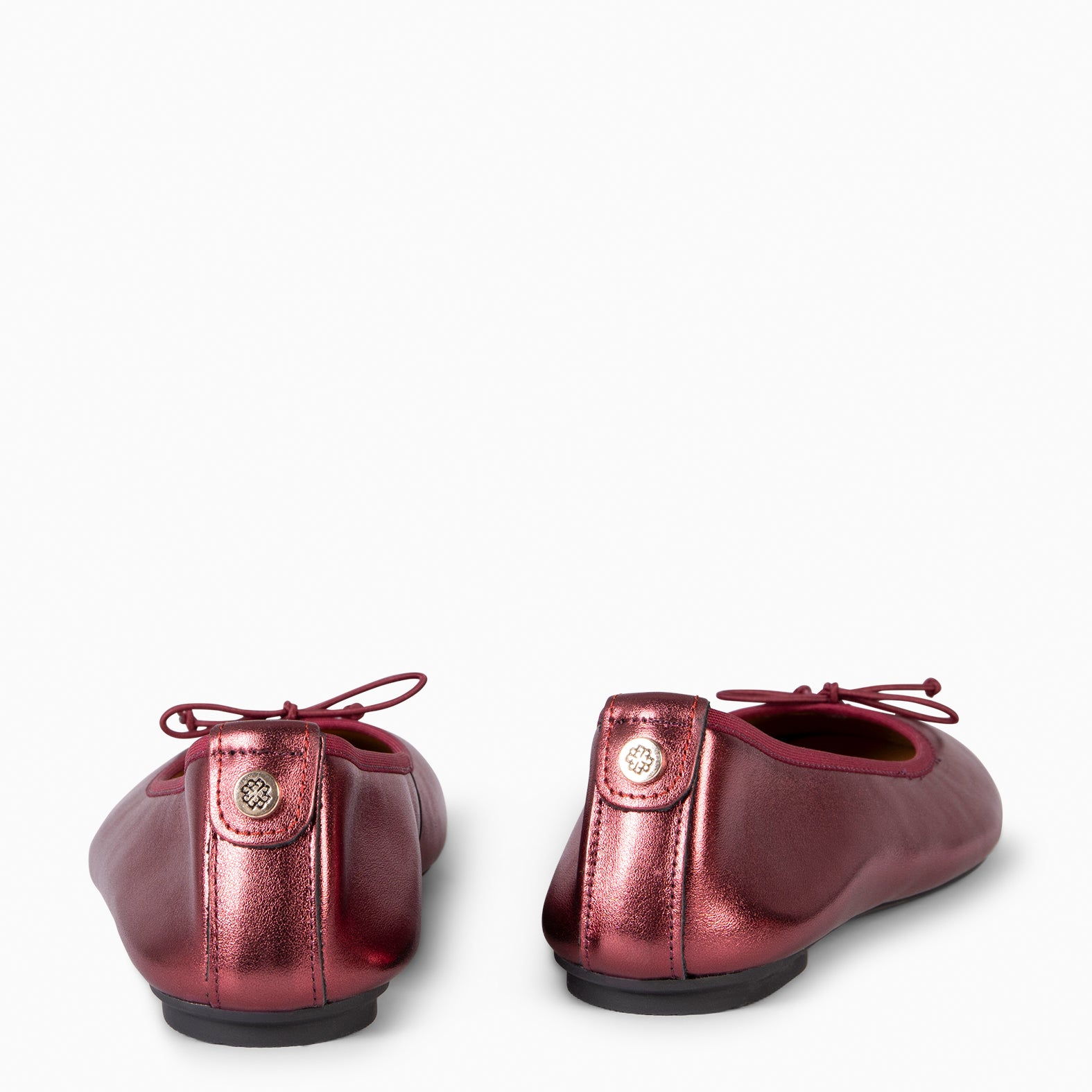 CAMPANILLA - sabrina estilo barefoot com laço BORDO