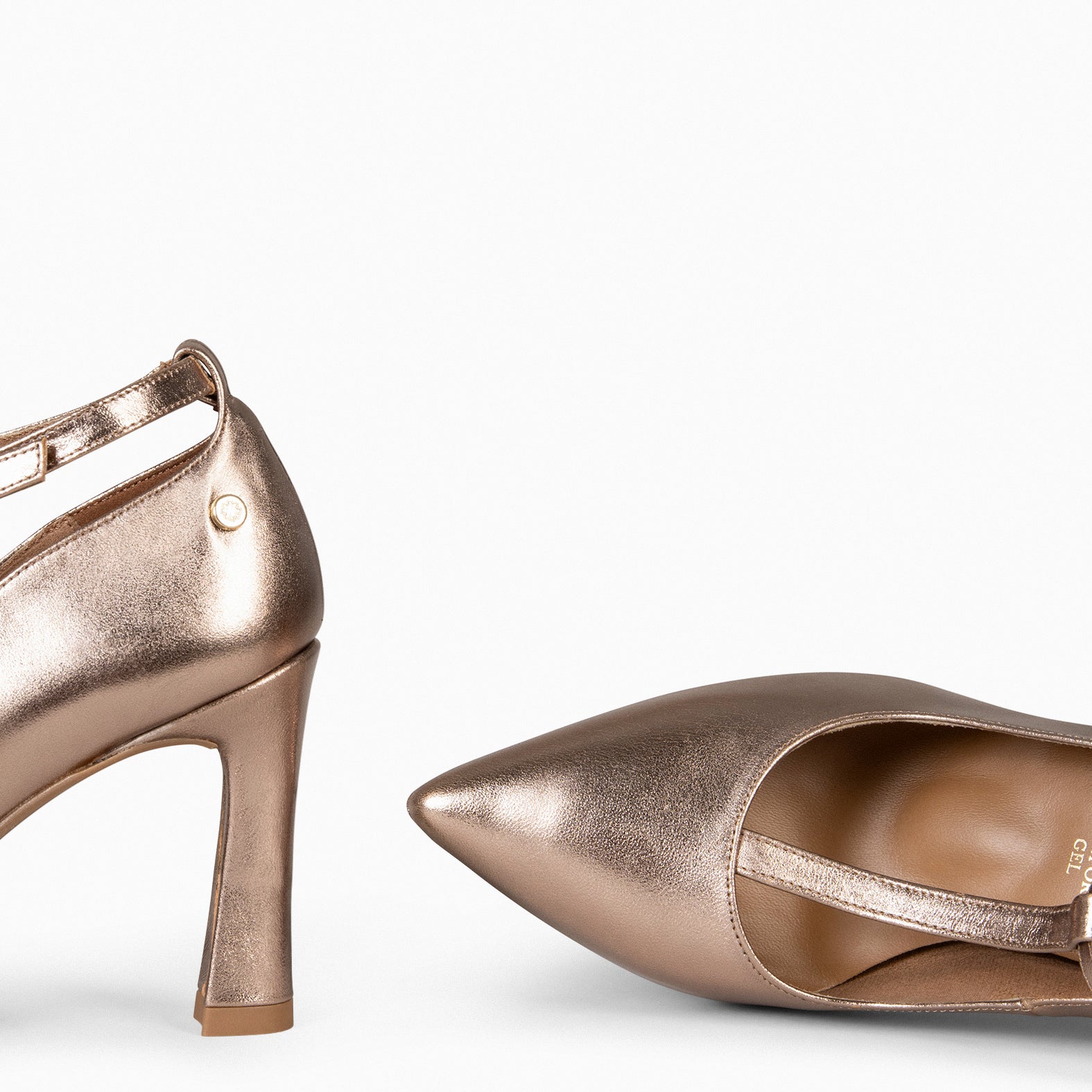 YANE – GOLDEN High-heeled shoe