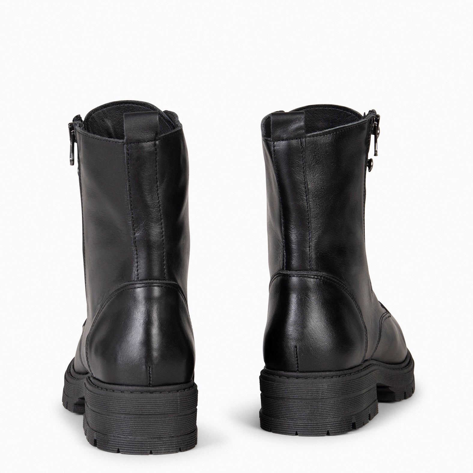 MILITAR – Botas militares de mujer NEGRO