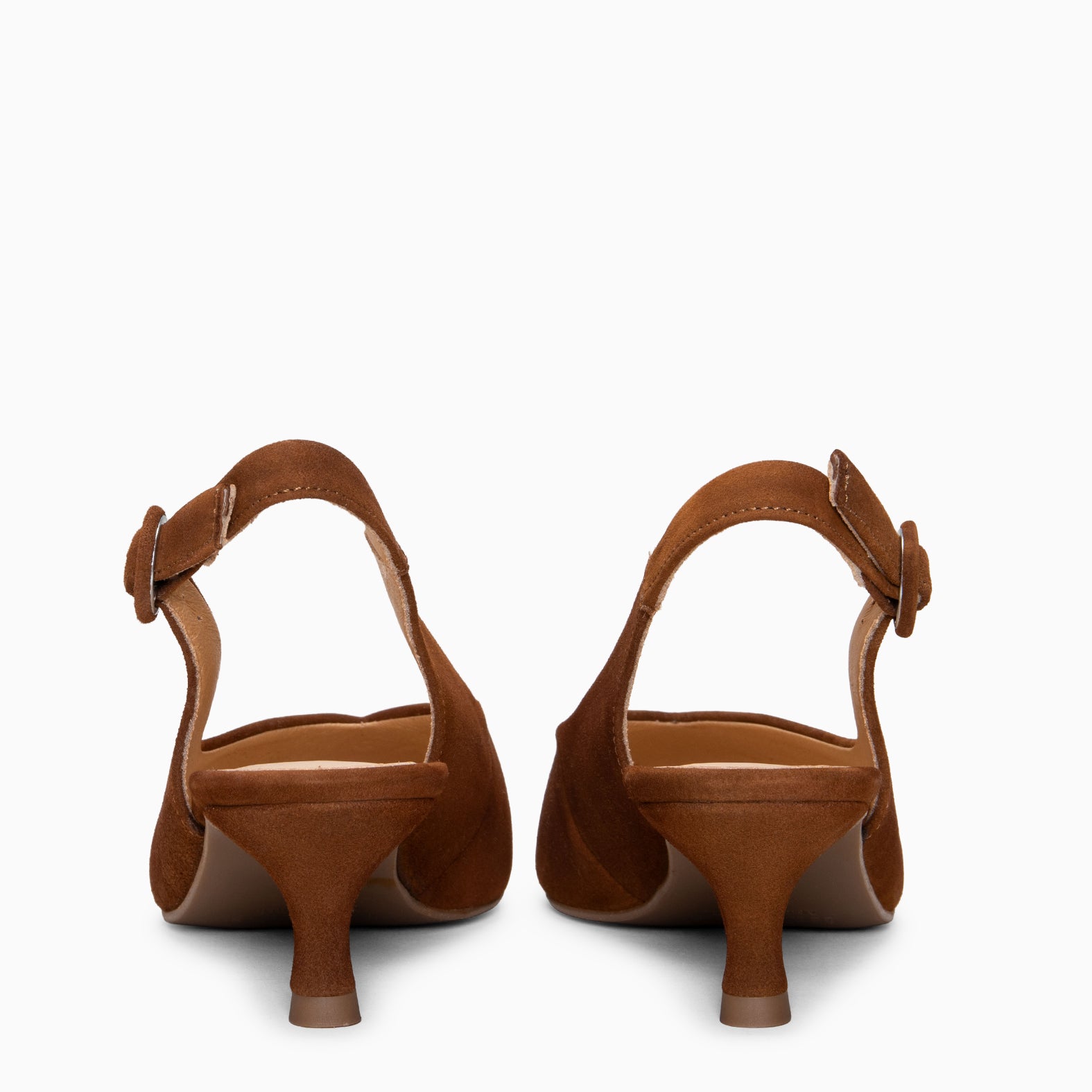 CARMEN – Zapatos de Tacón acampanado MARRON - miMaO ®
