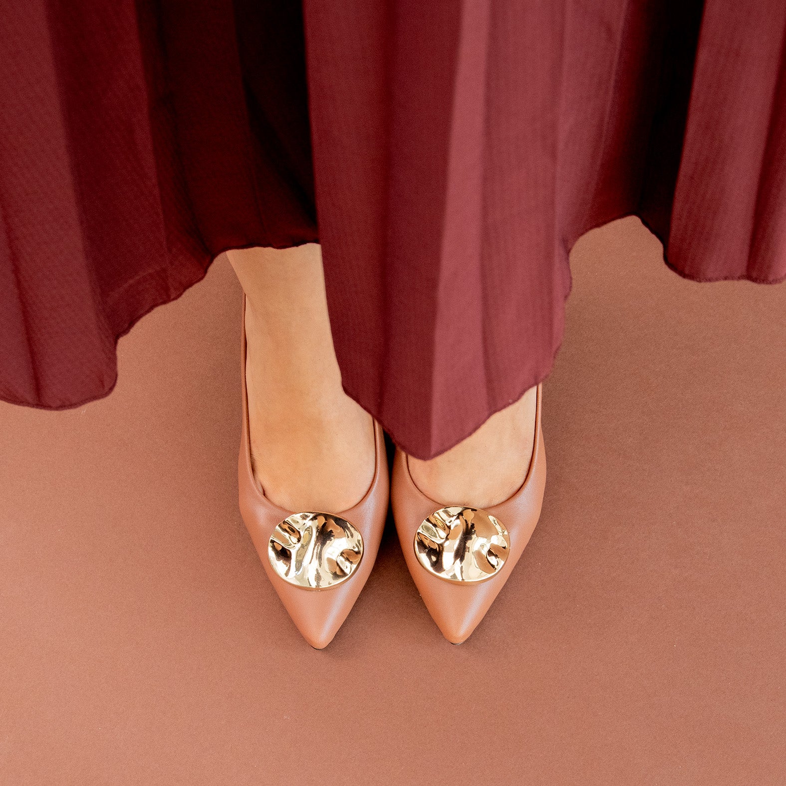 CARRI - Zapatos de tacón de aguja TAUPE