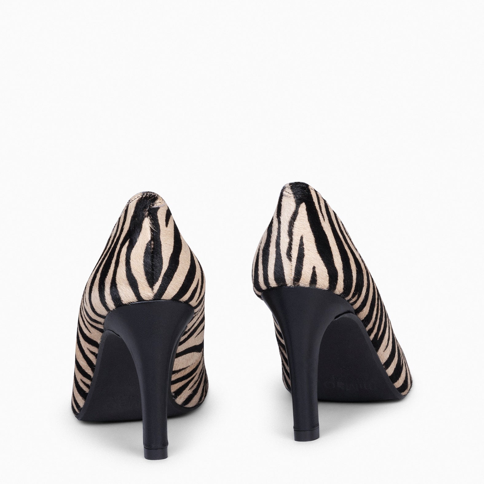 GLAM  WILD - Zapatos de tacón alto animal print NEGRO