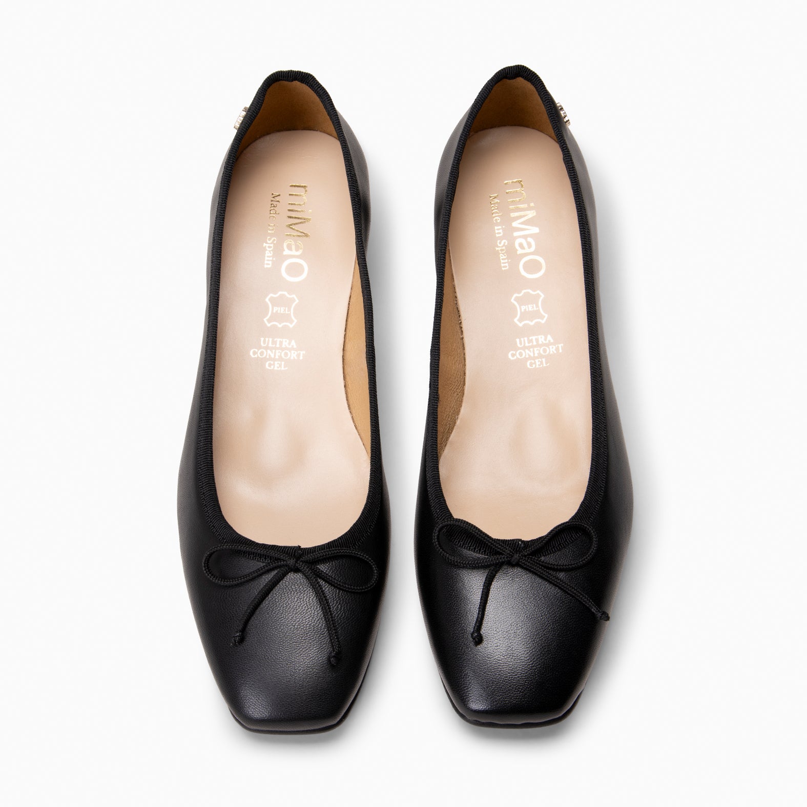 OPERA - BLACK BALLERINA WITH HEEL