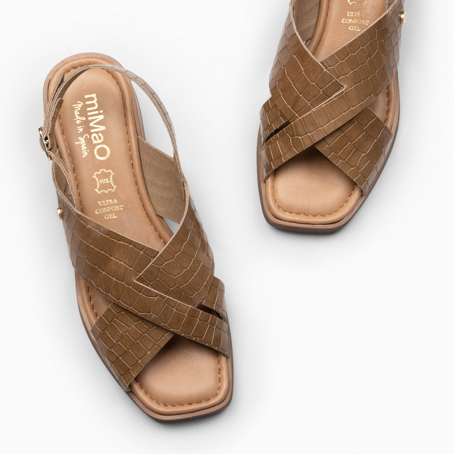 BETANIA - TAUPE Flat Sandals