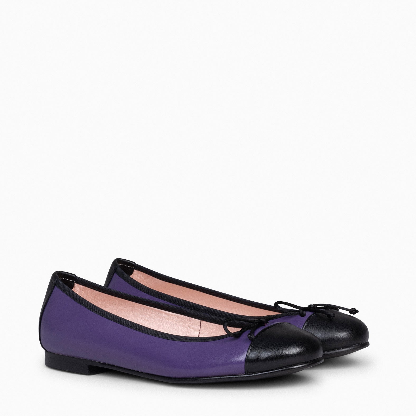 Purple best sale ballerina shoes